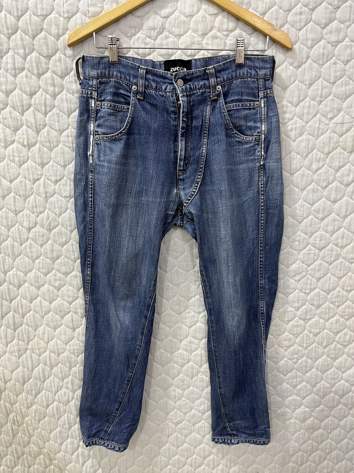 Issey Miyake 🔥🔥🔥HYPE ZUCCA DENIM Size 30" / US 8 / IT 44 - 4 Thumbnail