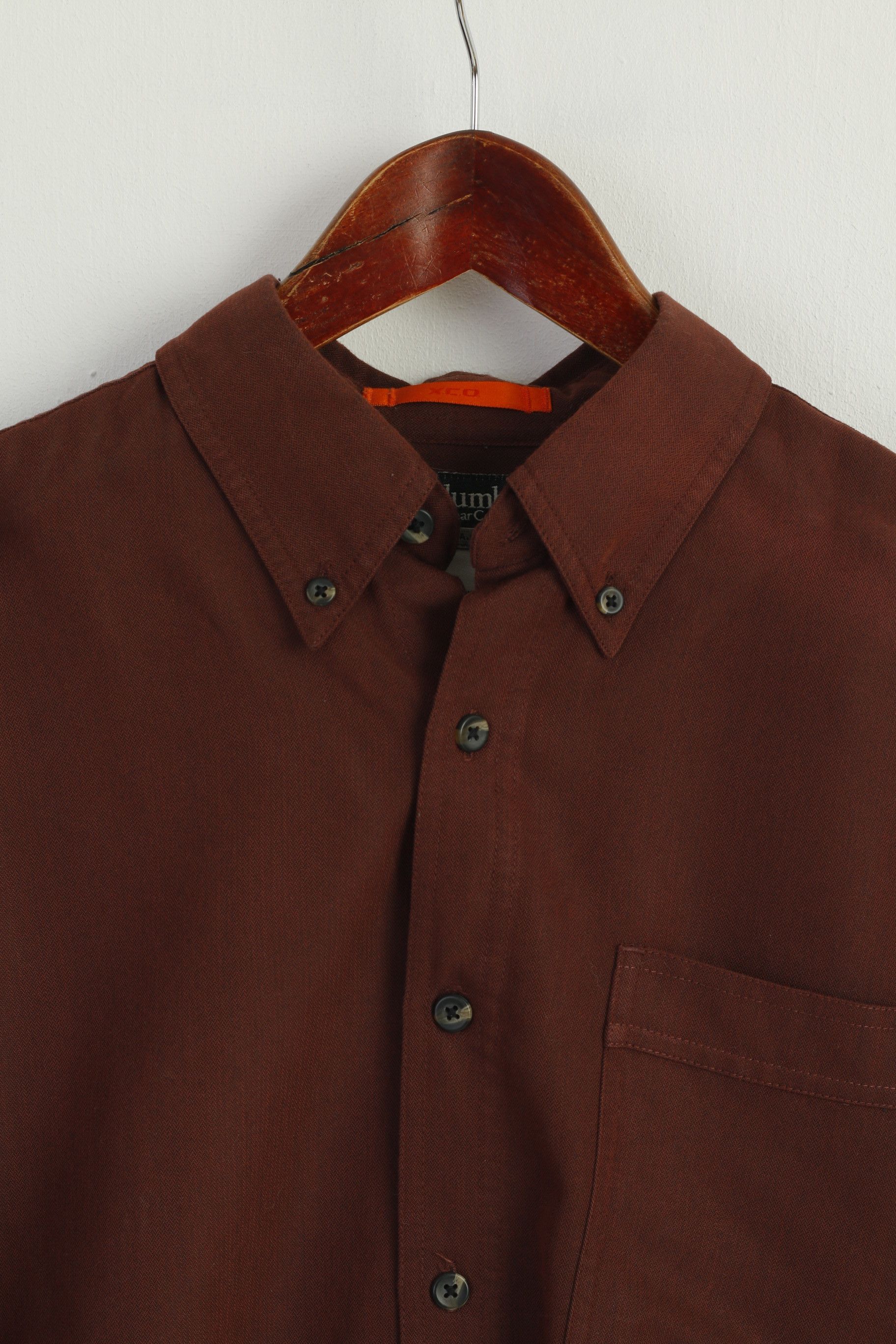 Columbia Columbia Sportswear Company Men S Casual Shirt Brown Size US S / EU 44-46 / 1 - 3 Thumbnail