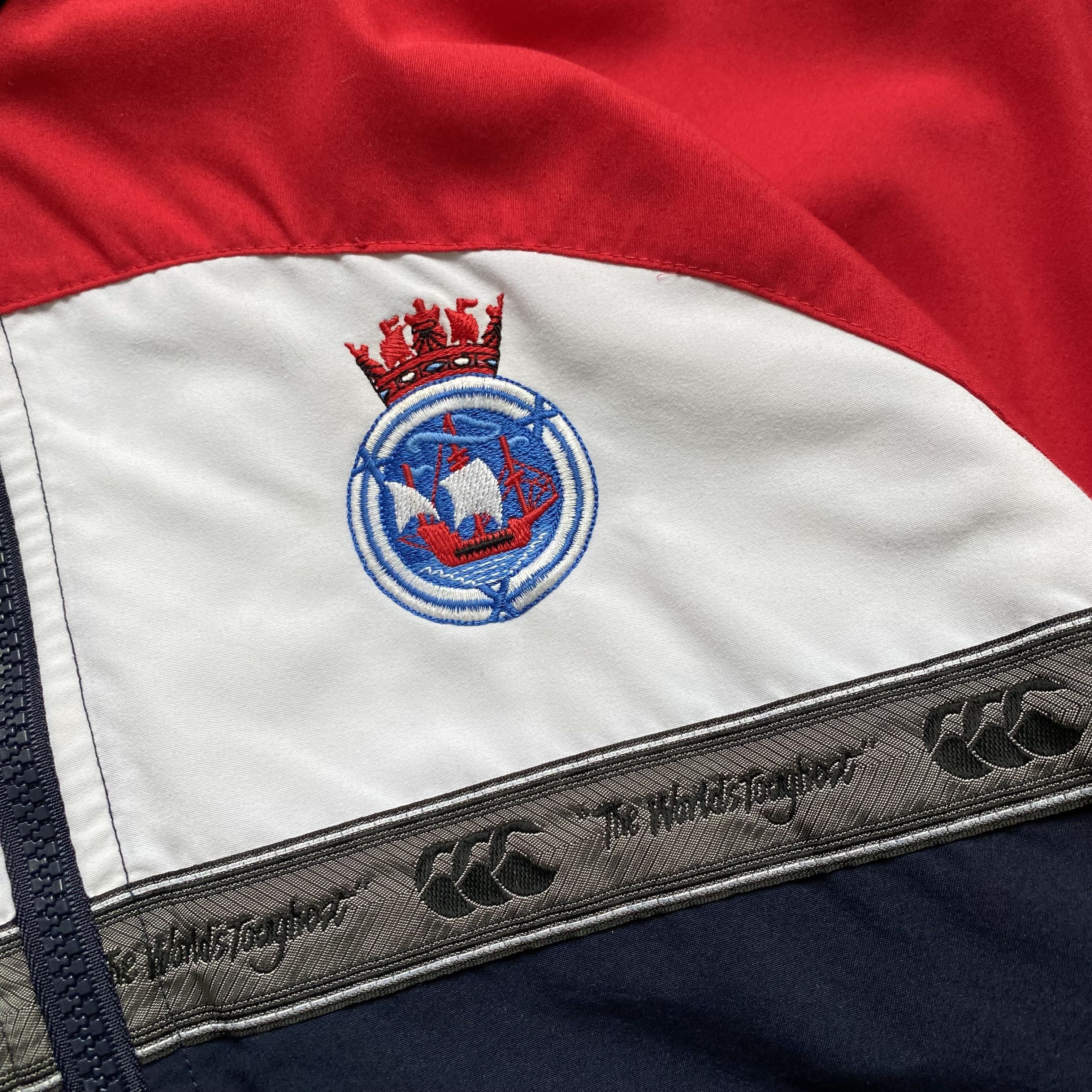 Canterbury of New Zealand Vintage 90s Canterbury Nylon track jacket England rugby Size US S / EU 44-46 / 1 - 4 Thumbnail