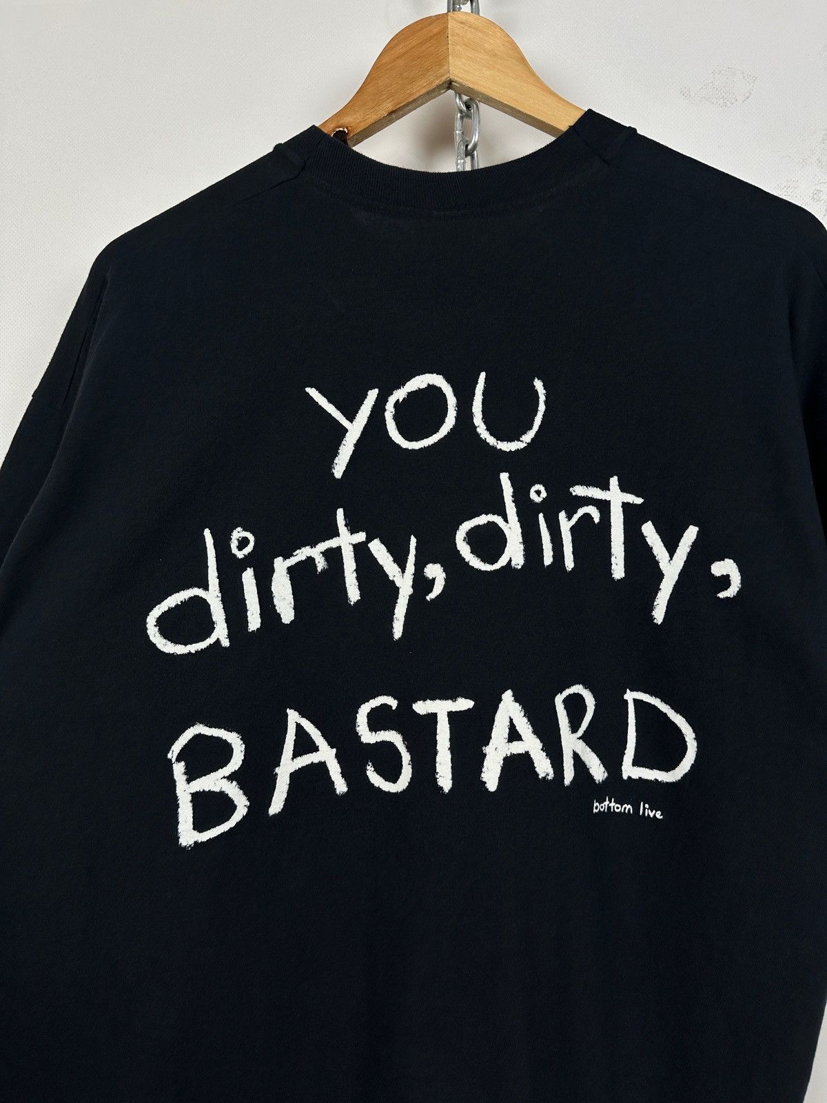 Vintage Vintage Richie + Eddie Are Arseholes Bottom Live T-Shirt Size US XL / EU 56 / 4 - 15 Thumbnail