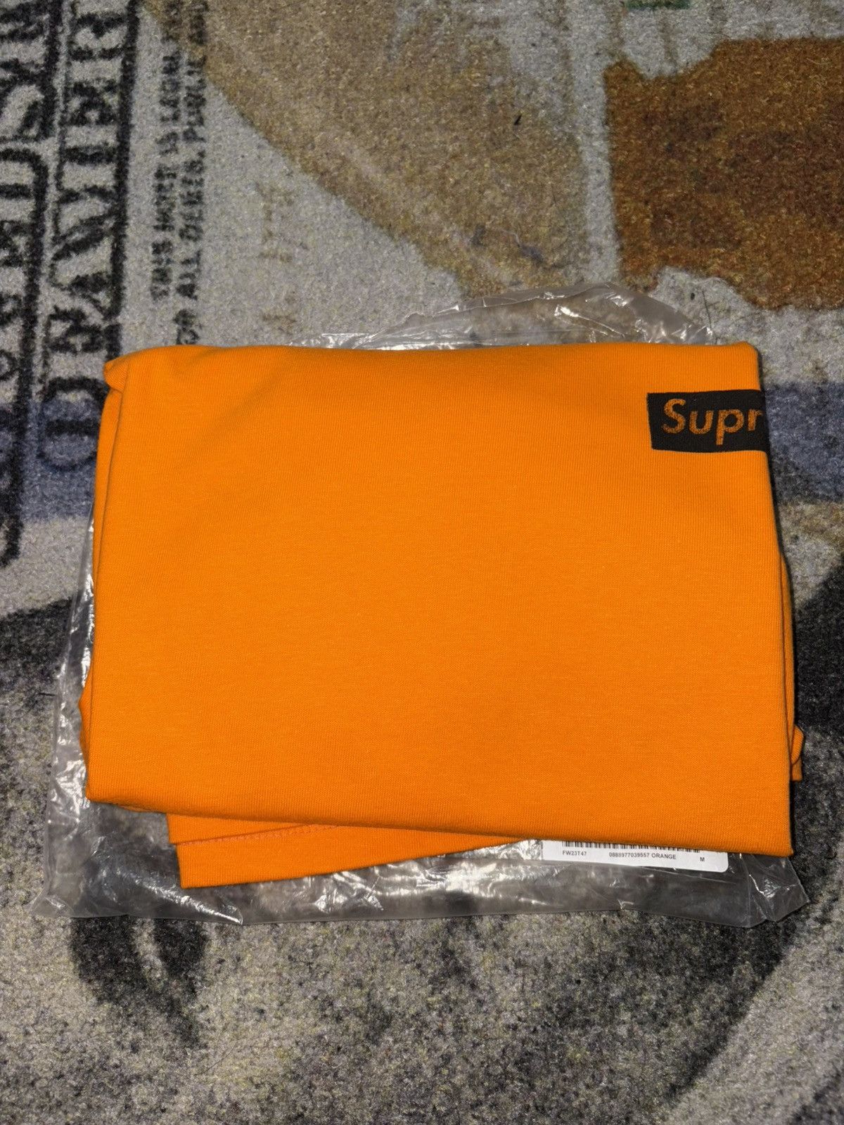 Supreme Supreme Static Tee Orange Size US M / EU 48-50 / 2 - 2 Thumbnail