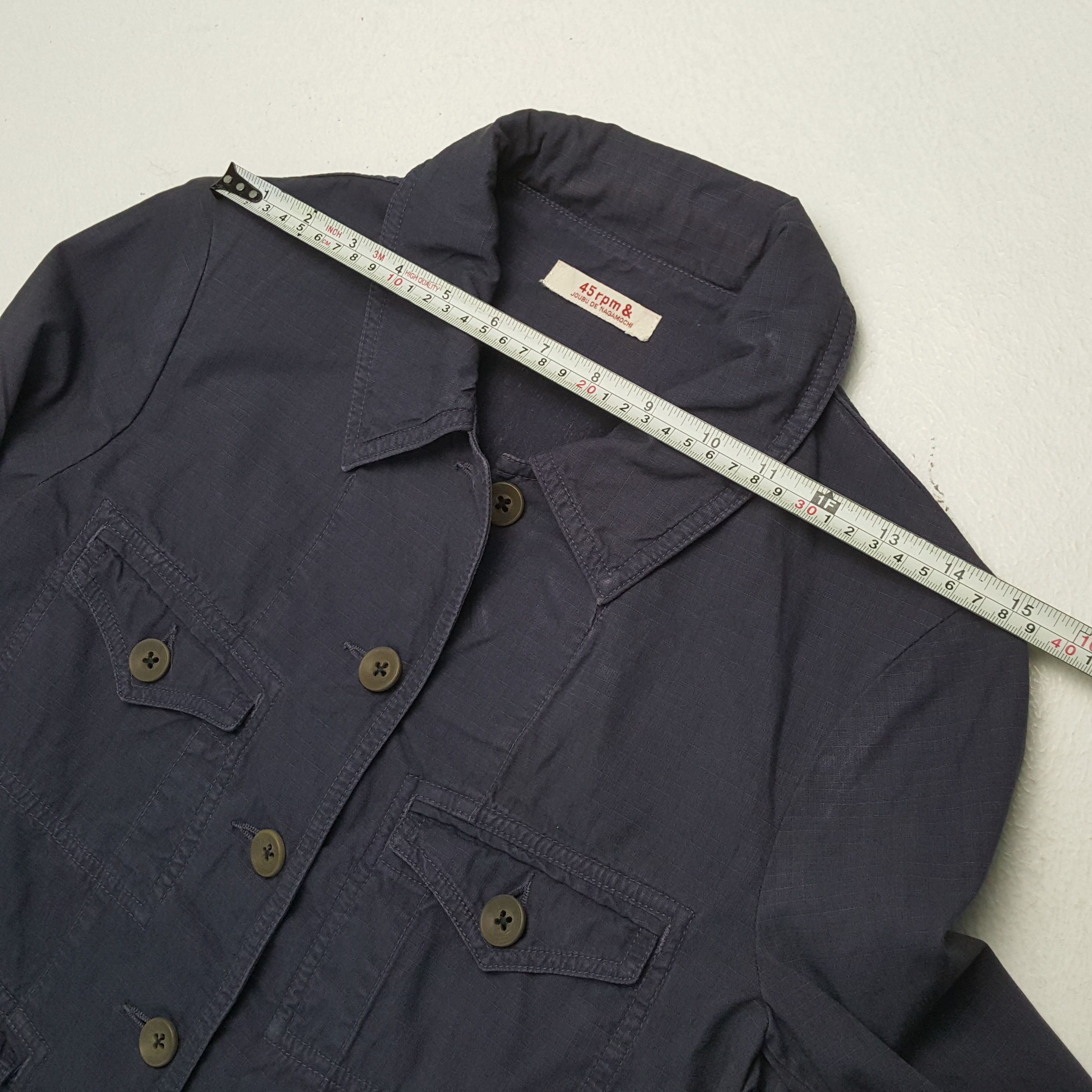 45rpm × Vintage 45RPM x Custom SKULLS Art Rock Style Jacket Size XS / US 0-2 / IT 36-38 - 5 Thumbnail