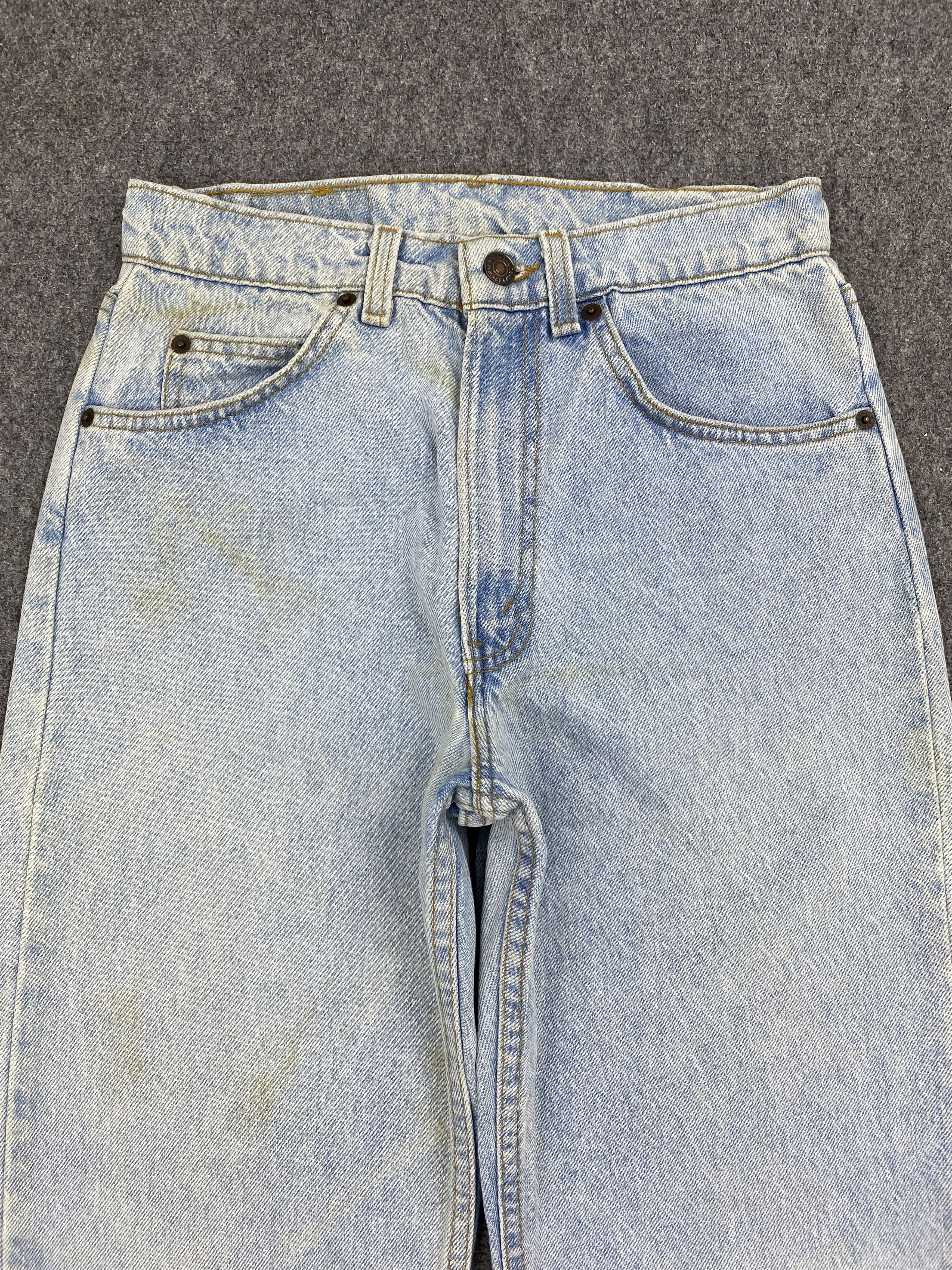 Levi's × Vintage Vintage 90s Levis 560 Orange Tabs Jeans Size US 26 / EU 42 - 2 Thumbnail