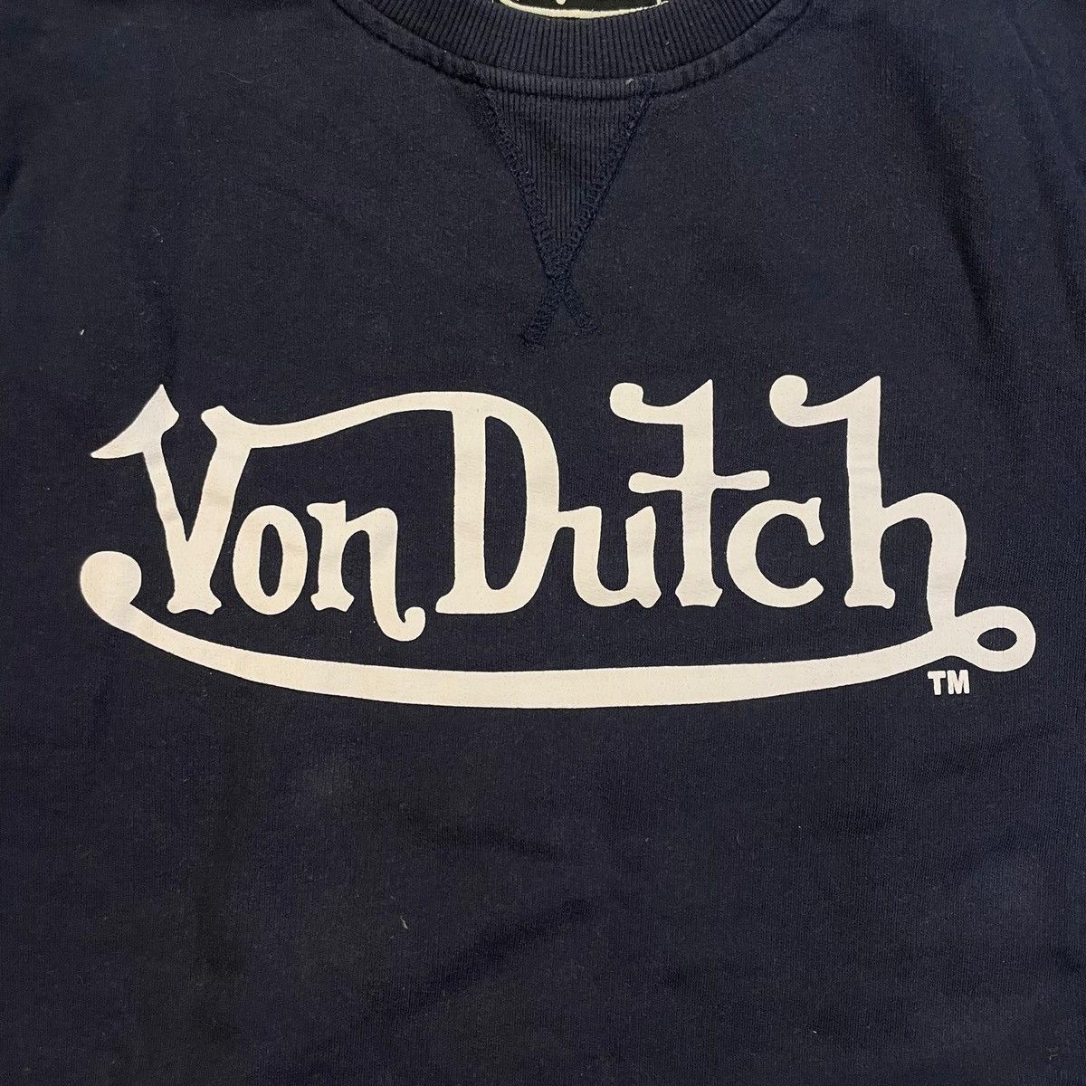 Von Dutch Navy blue Von Dutch crewneck sweatshirt Size US L / EU 52-54 / 3 - 5 Thumbnail