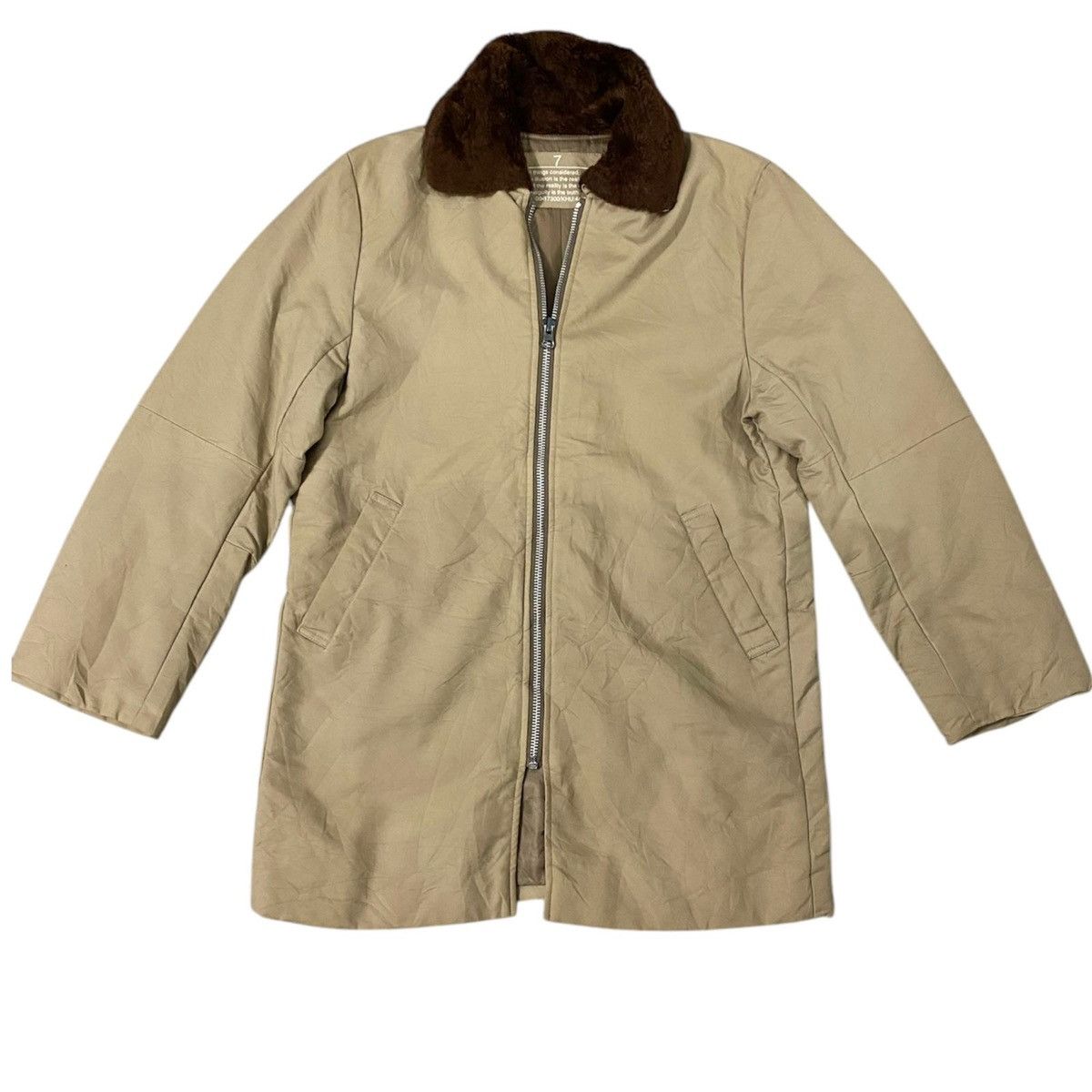 Issey Miyake Issey Miyake IS Sunao Kuwahara Fur Jacket Size US L / EU 52-54 / 3 - 1 Thumbnail