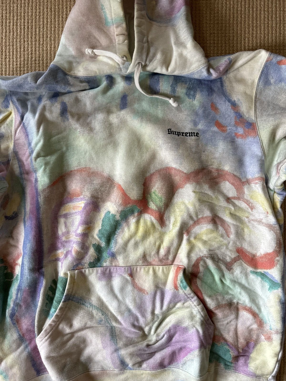 Supreme × Vintage Vintage Supreme Landscape Tie Dye Hoodie 2018 Size US XL / EU 56 / 4 - 2 Thumbnail