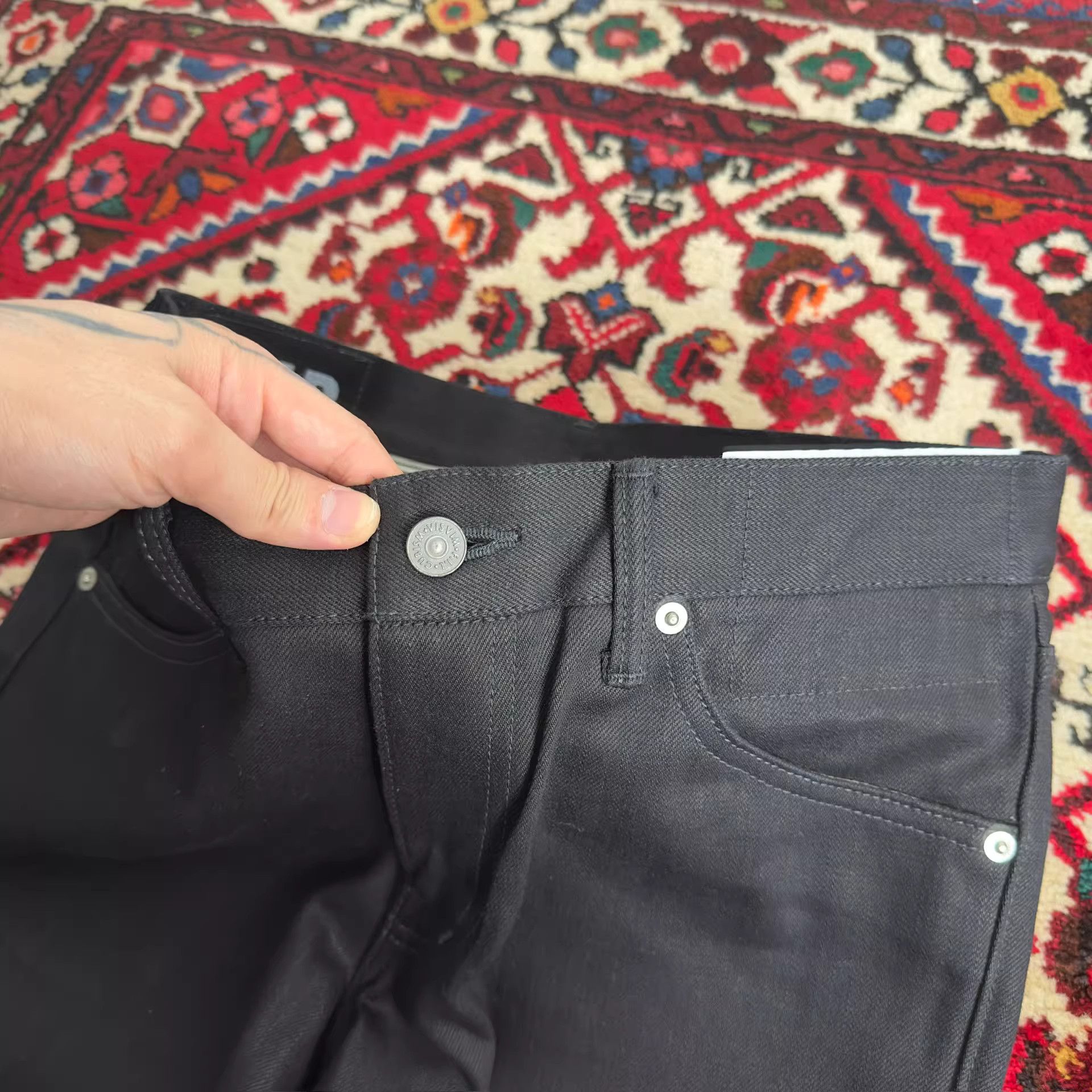 Visvim visvim 16aw 04 CMYK Black Jeans Size US 32 / EU 48 - 5 Thumbnail