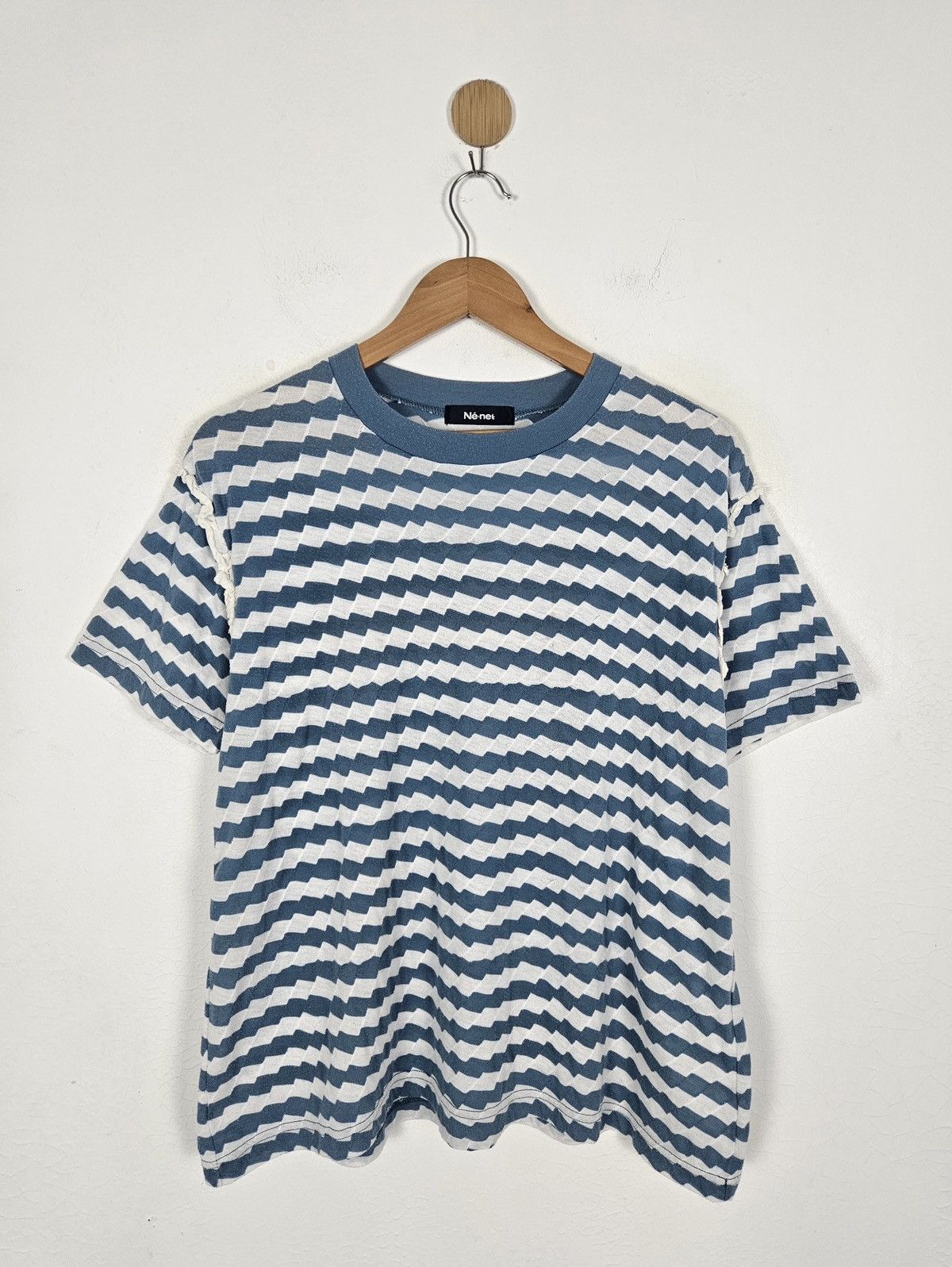 Ne-Net Nenet striped wave shirt Size US M / EU 48-50 / 2 - 1 Thumbnail