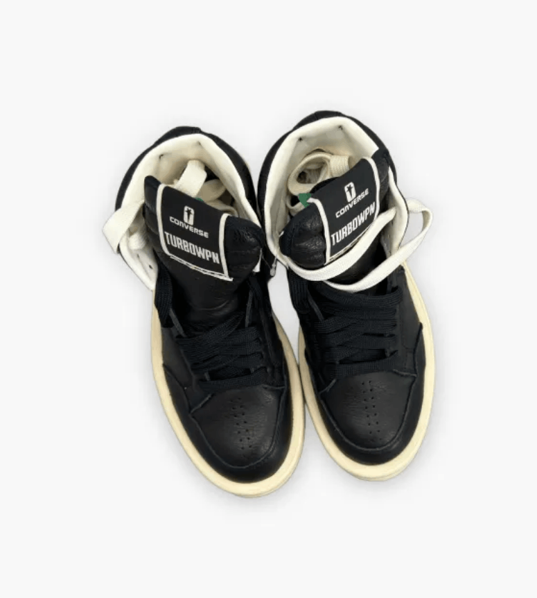 Rick Owens Rick Owens TURBOWPN Black High Top Size US 6 / EU 39 - 4 Thumbnail