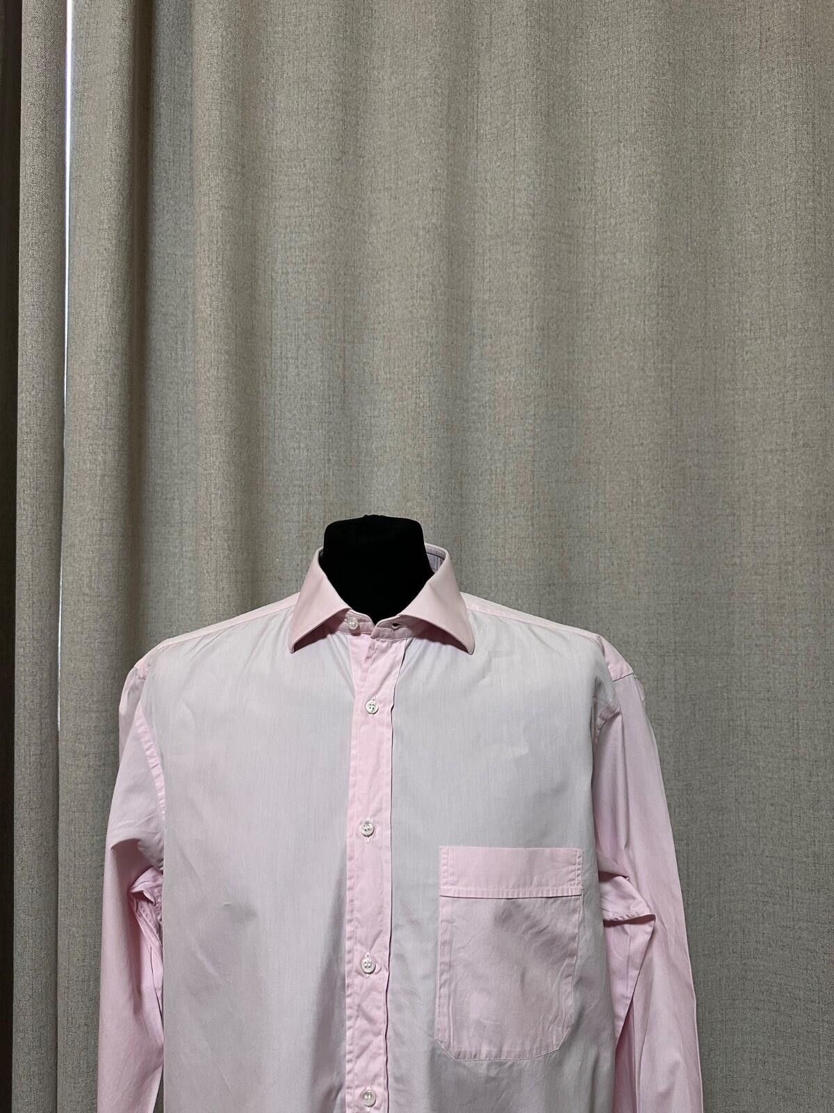 Brioni Brioni Men's Light Pink Dress Shirt 16 41 Italy Size 42R - 2 Thumbnail