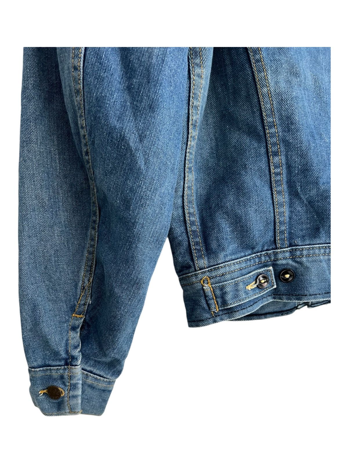 Lee Vintage LEE Storm Rider Blanket Lined Trucker Denim Jacket Size US M / EU 48-50 / 2 - 7 Thumbnail