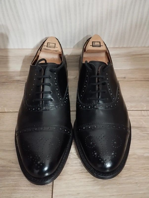 Barker Barker Alfred Brogue Oxford size 6,5 około 40,5 new Size US 7.5 / EU 40-41 - 4 Thumbnail