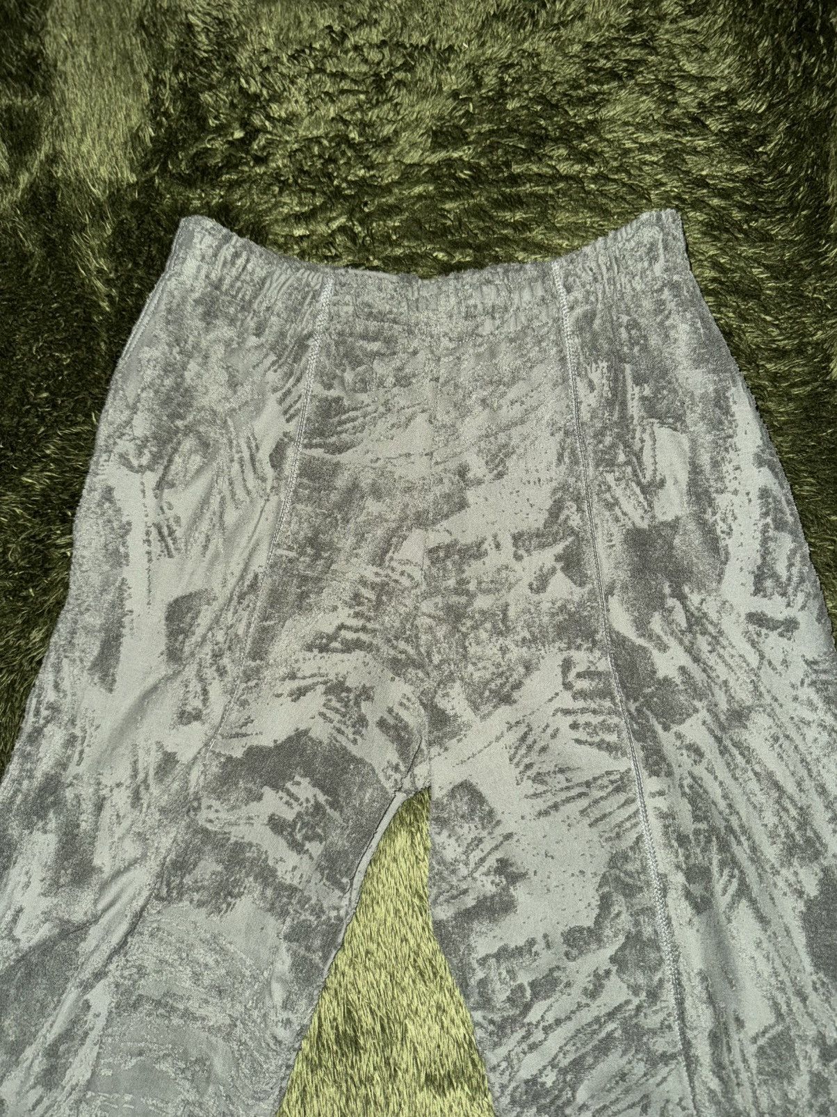 AFFXWRKS [XS] AFFXWRKS PURGE Jacquard Cotton Balance Pants Olive Size US 31 - 4 Thumbnail