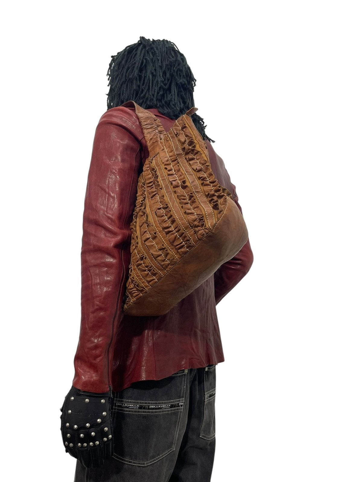 Genuine Leather Full Leather Patina La Pignon Tote Shoulder Bag 7🟩 Size ONE SIZE - 1 Thumbnail
