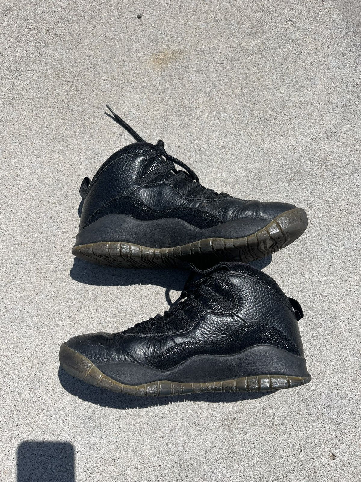 Jordan Brand × October's Very Own OVO x Air Jordan 10 Retro black Size US 8 / EU 41 - 3 Thumbnail