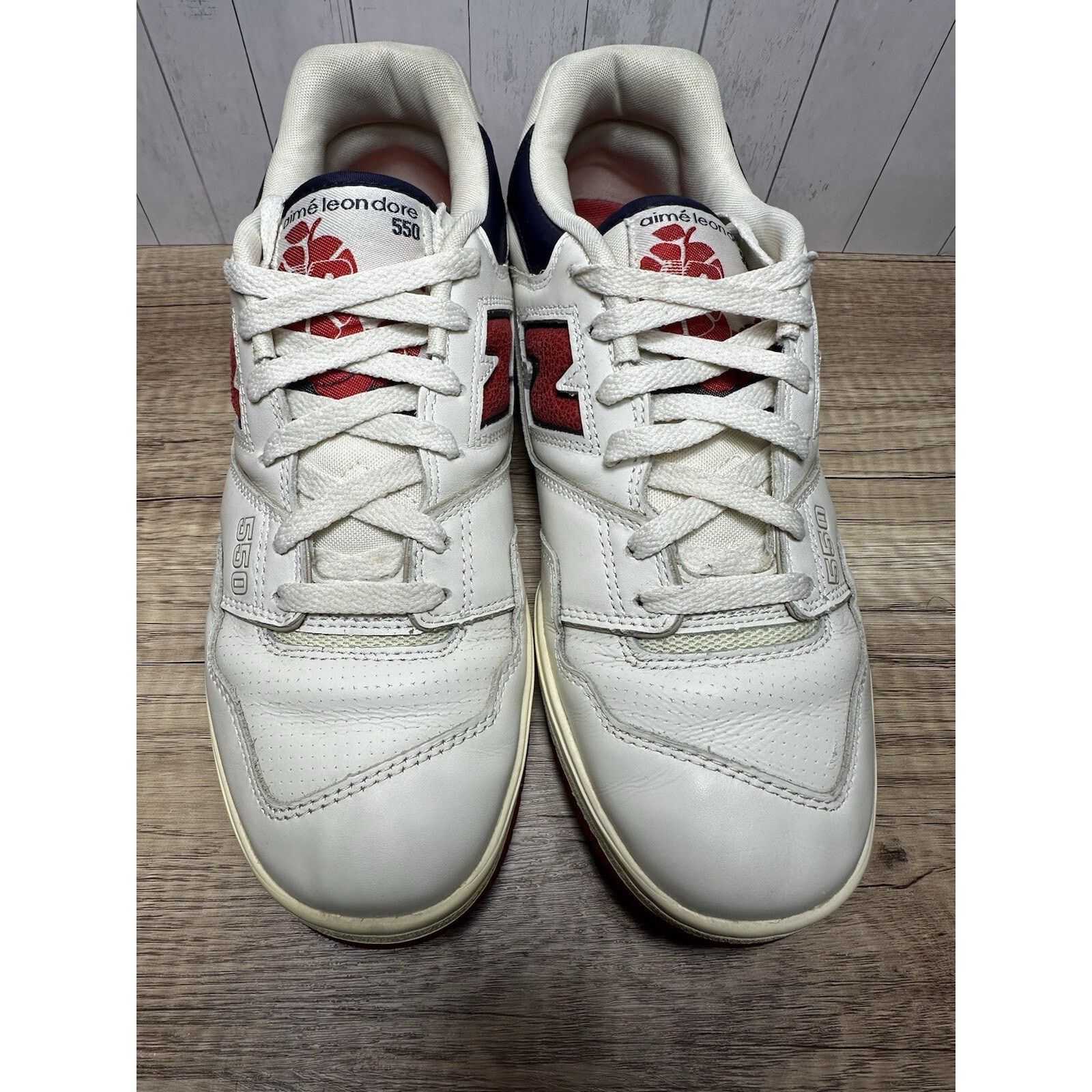 New Balance NEW BALANCE 550 AIME LEON DORE USED SIZE 9.5 ALD NB BB550A3 Size US 9.5 / EU 42-43 - 4 Thumbnail