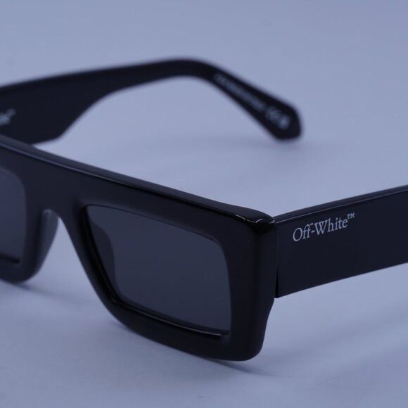 Off-White Off-White OERI136 ONTARIO 1007 Sunglasses Black Frame Size ONE SIZE - 4 Thumbnail