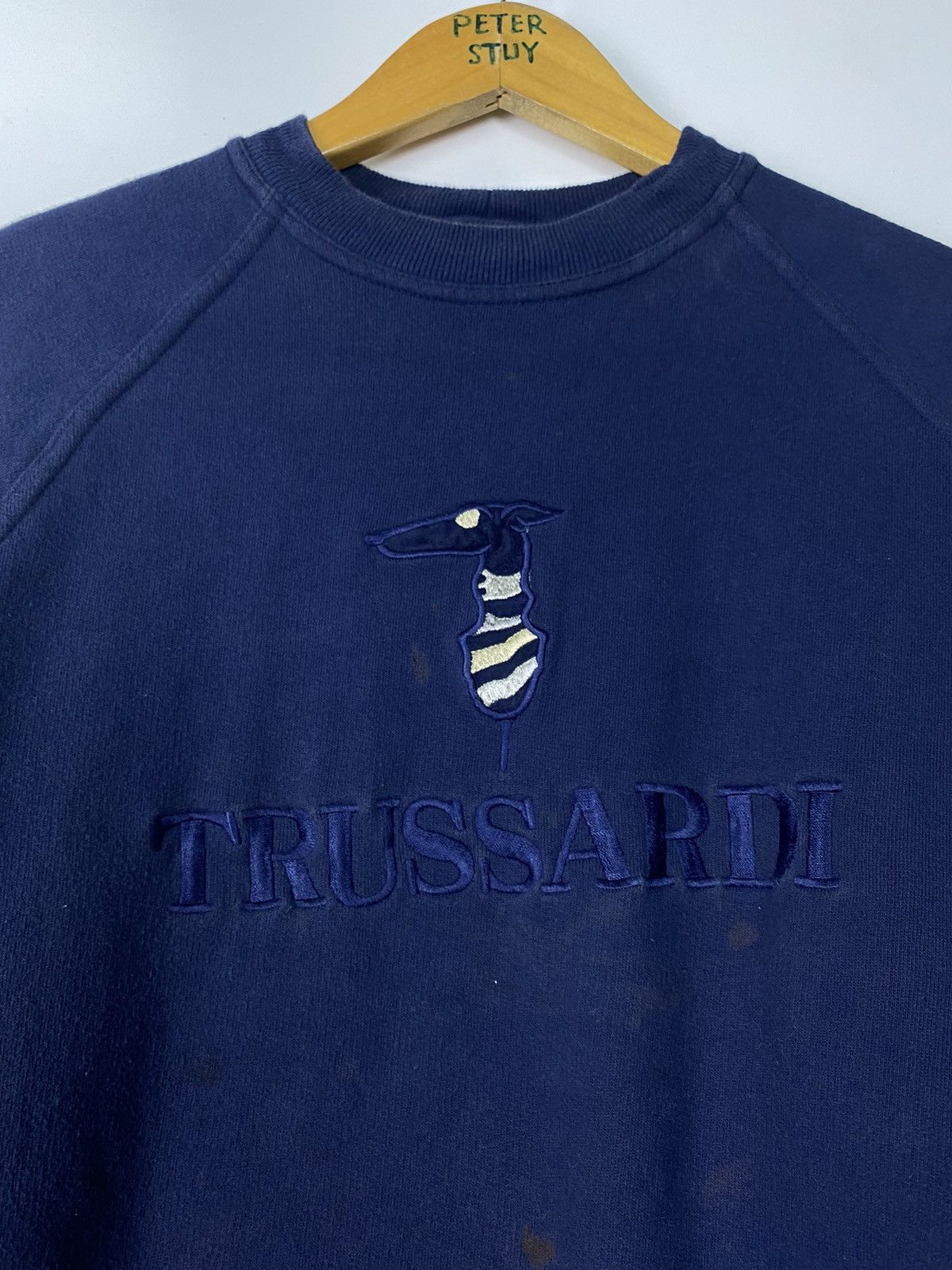Trussardi × Vintage Vintage Trussardi embroidery logo Size US S / EU 44-46 / 1 - 7 Thumbnail