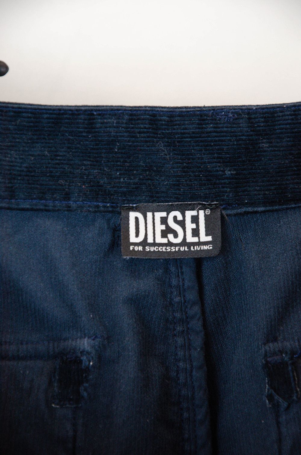 Diesel Diesel Navy Corduroy Cargo Pants - Size IT 52 Size US 36 / EU 52 - 10 Thumbnail