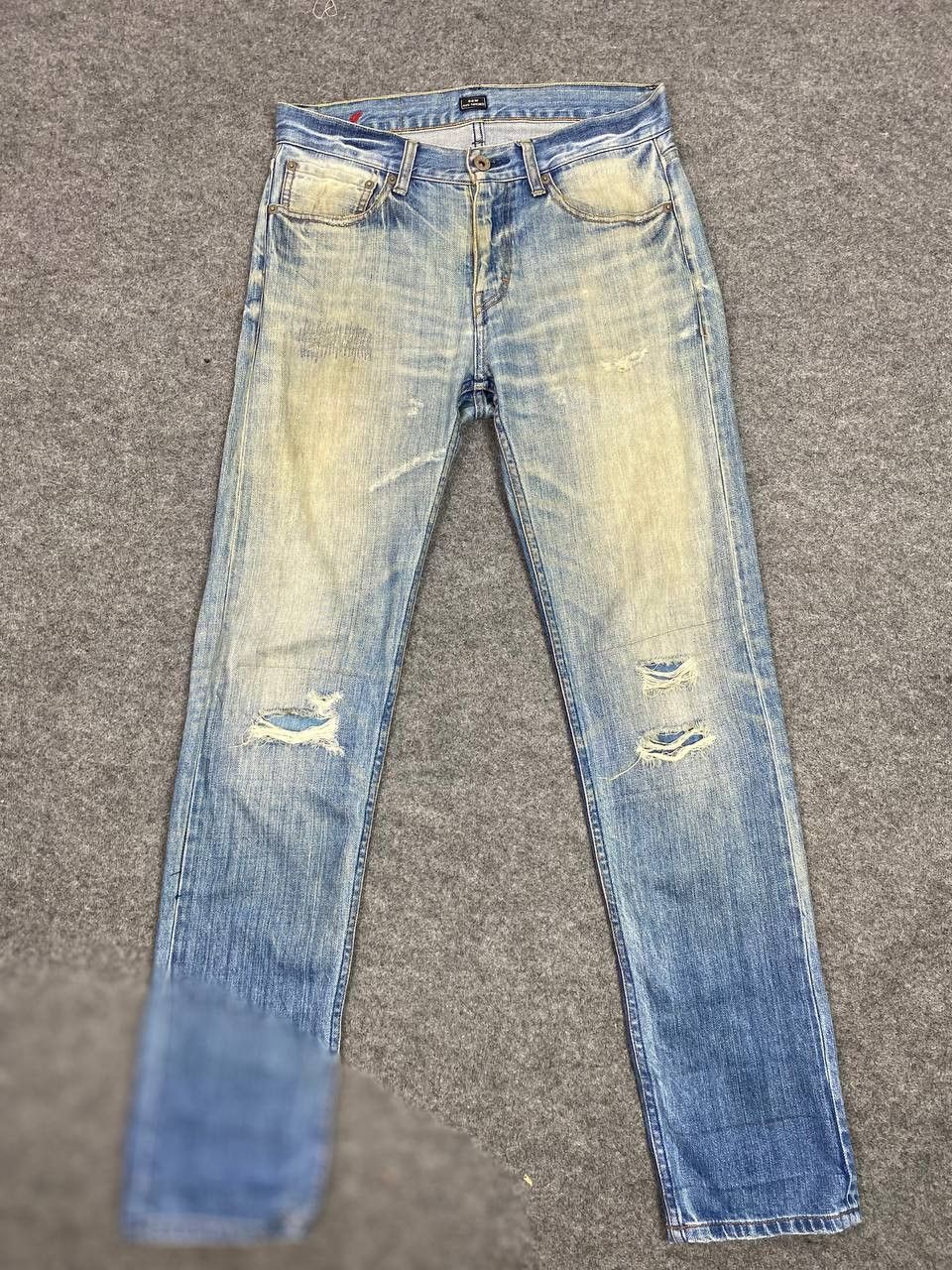 United Arrows vintage united arrows green label relaxing distressed denim Size US 32 / EU 48 - 1 Thumbnail