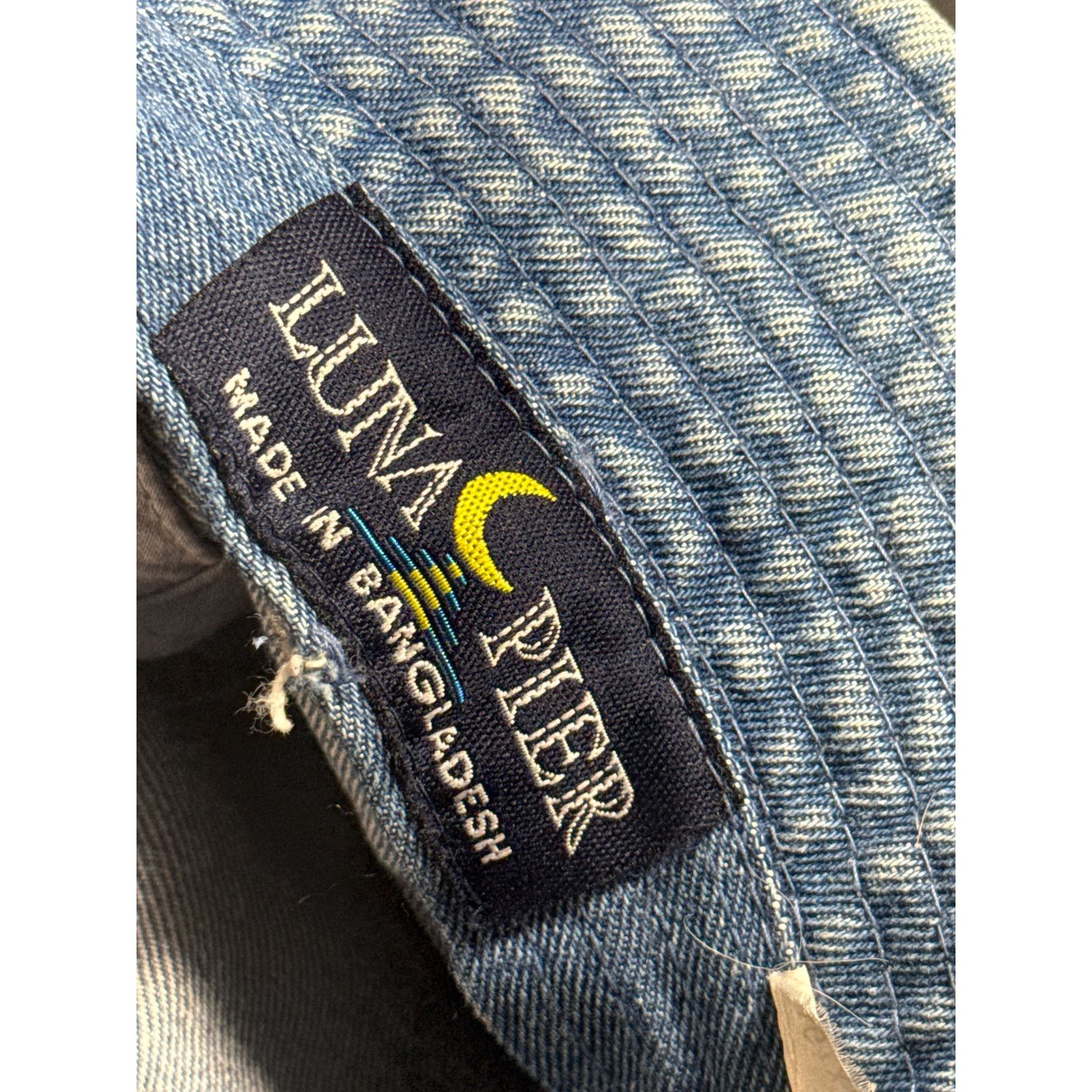 Other Vintage NASCAR Denim Bucket Hat Embroidered Logo Streetwear Size ONE SIZE - 6 Thumbnail