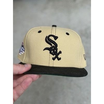 New Era Chicago White Sox 59FIFTY 03 All-Star Tan Black Green UV Hat Size ONE SIZE - 5 Thumbnail