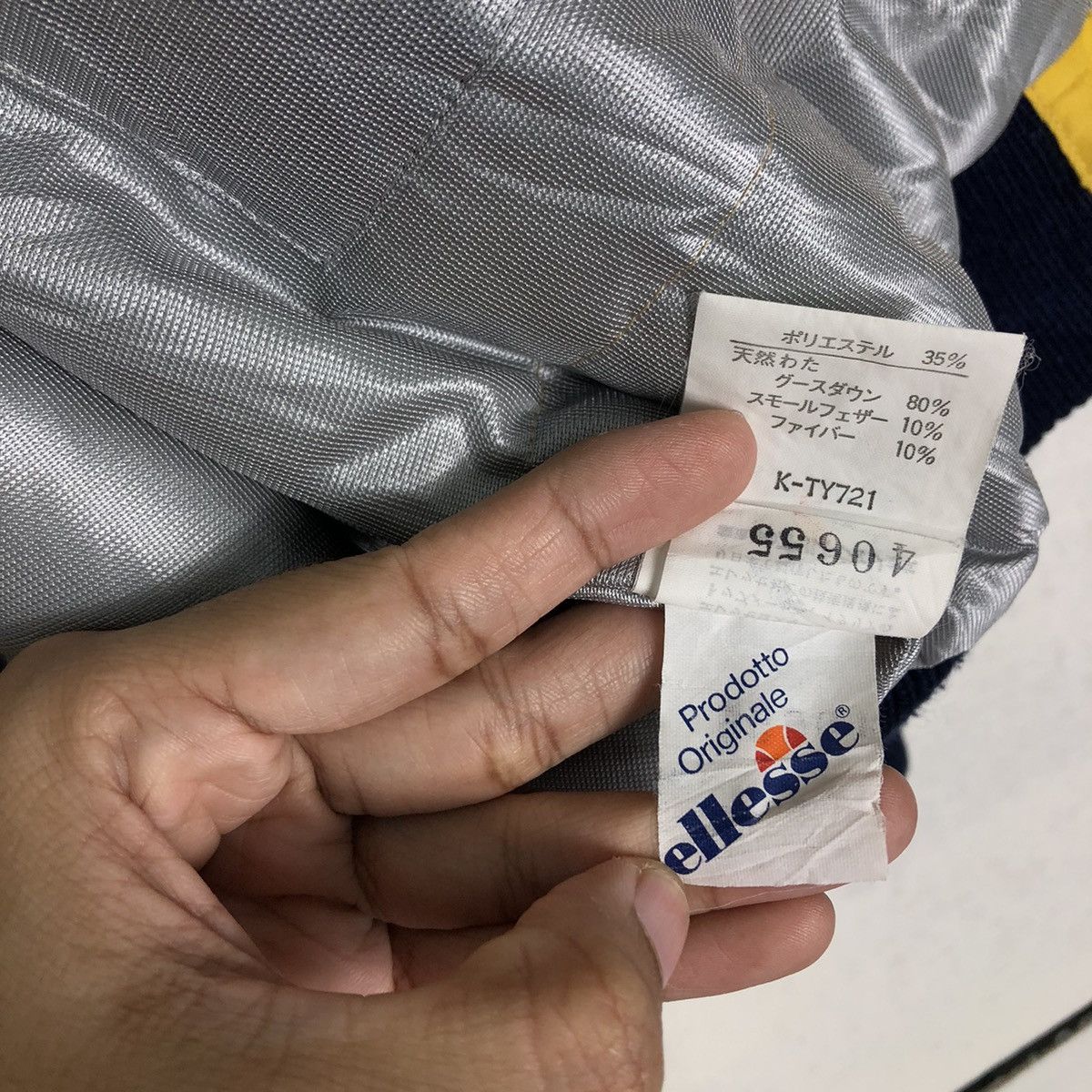 Japanese Brand 🔥Vintage Bomber Jacket Ski Ellesse Perugia-Italy Japan Made Size US S / EU 44-46 / 1 - 21 Thumbnail