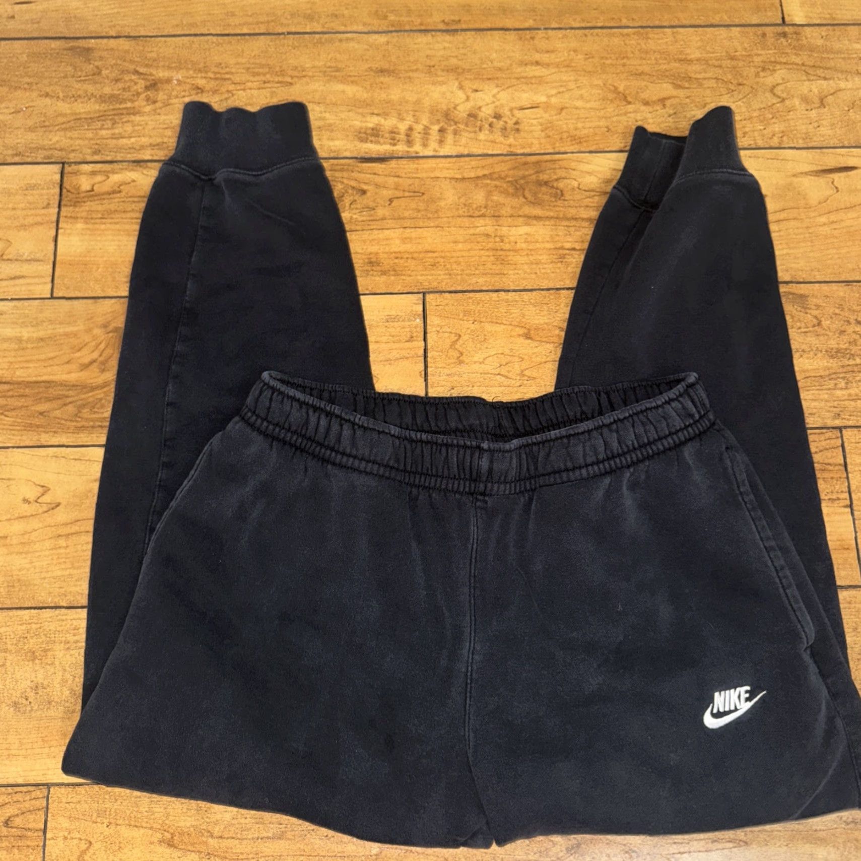 Nike Nike Club Fleece Jogger Sweatpants Black Large Mens Athletic Pants Size US 33 - 2 Thumbnail