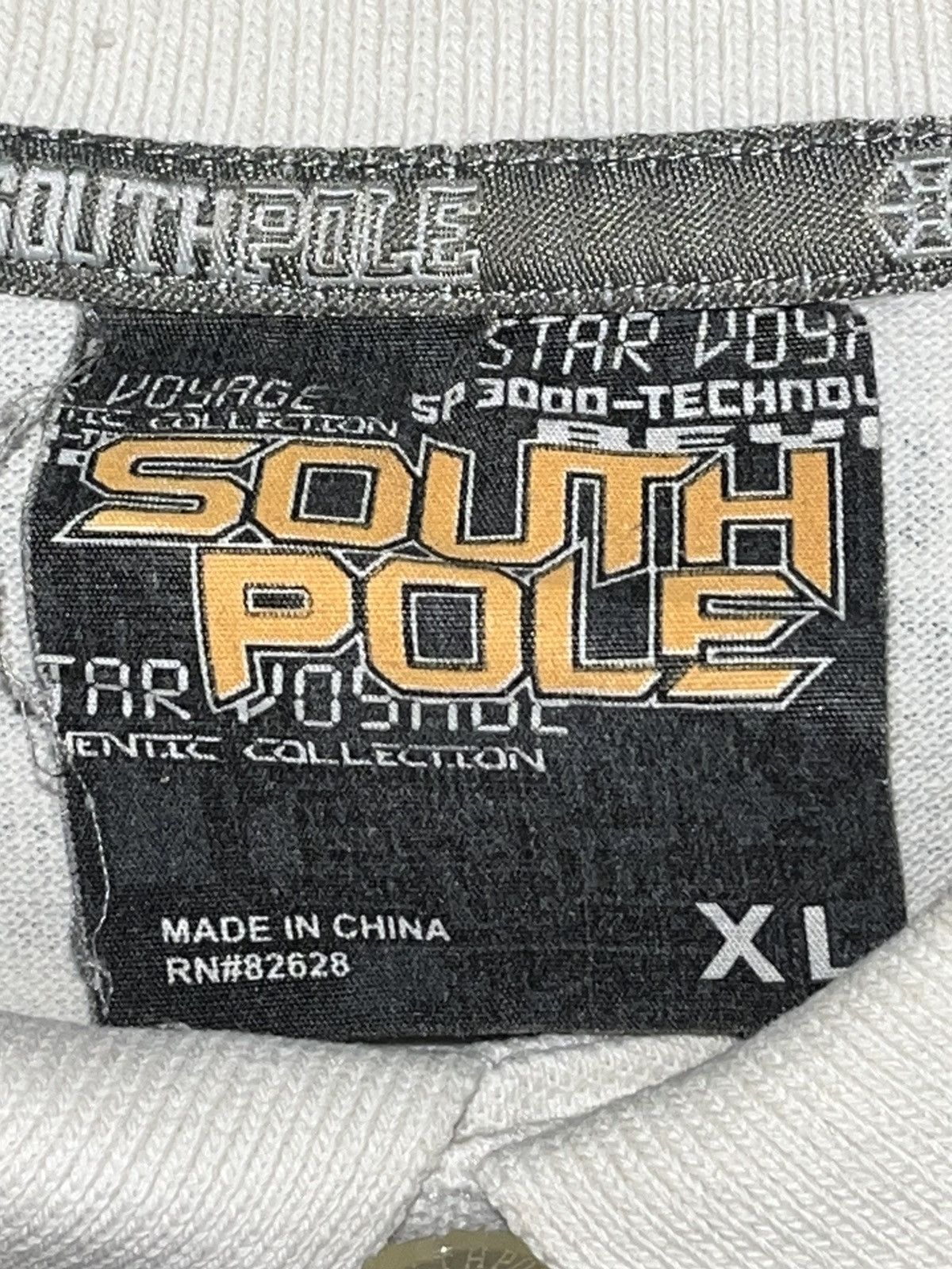 Southpole Crazy Baggy Y2K Faded Thrashed ERD Grunge Rap Southpole Polo Size US XL / EU 56 / 4 - 5 Thumbnail