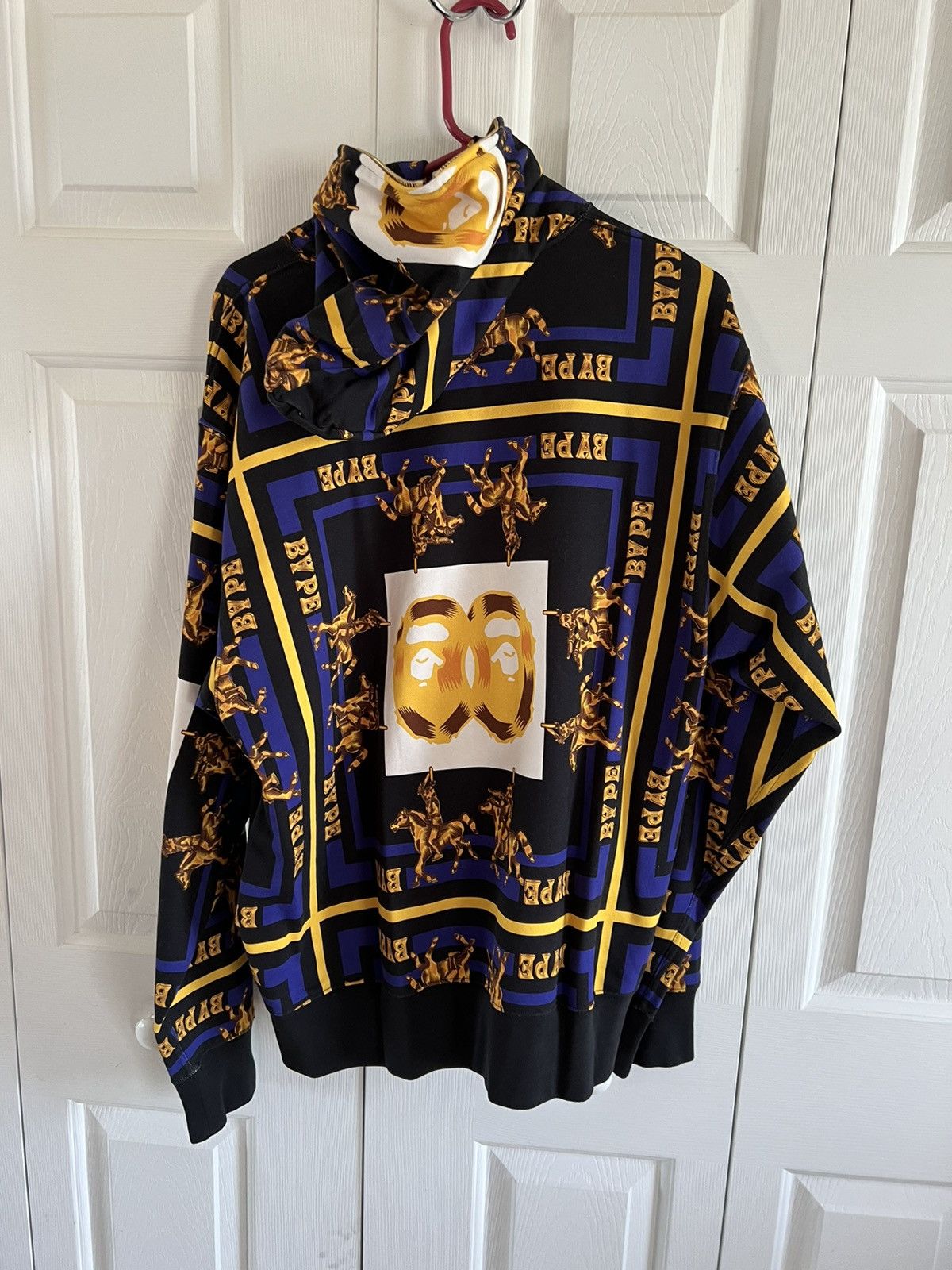 Bape Double Ape Head Relaxed Full Zip Hoodie Size US L / EU 52-54 / 3 - 2 Thumbnail