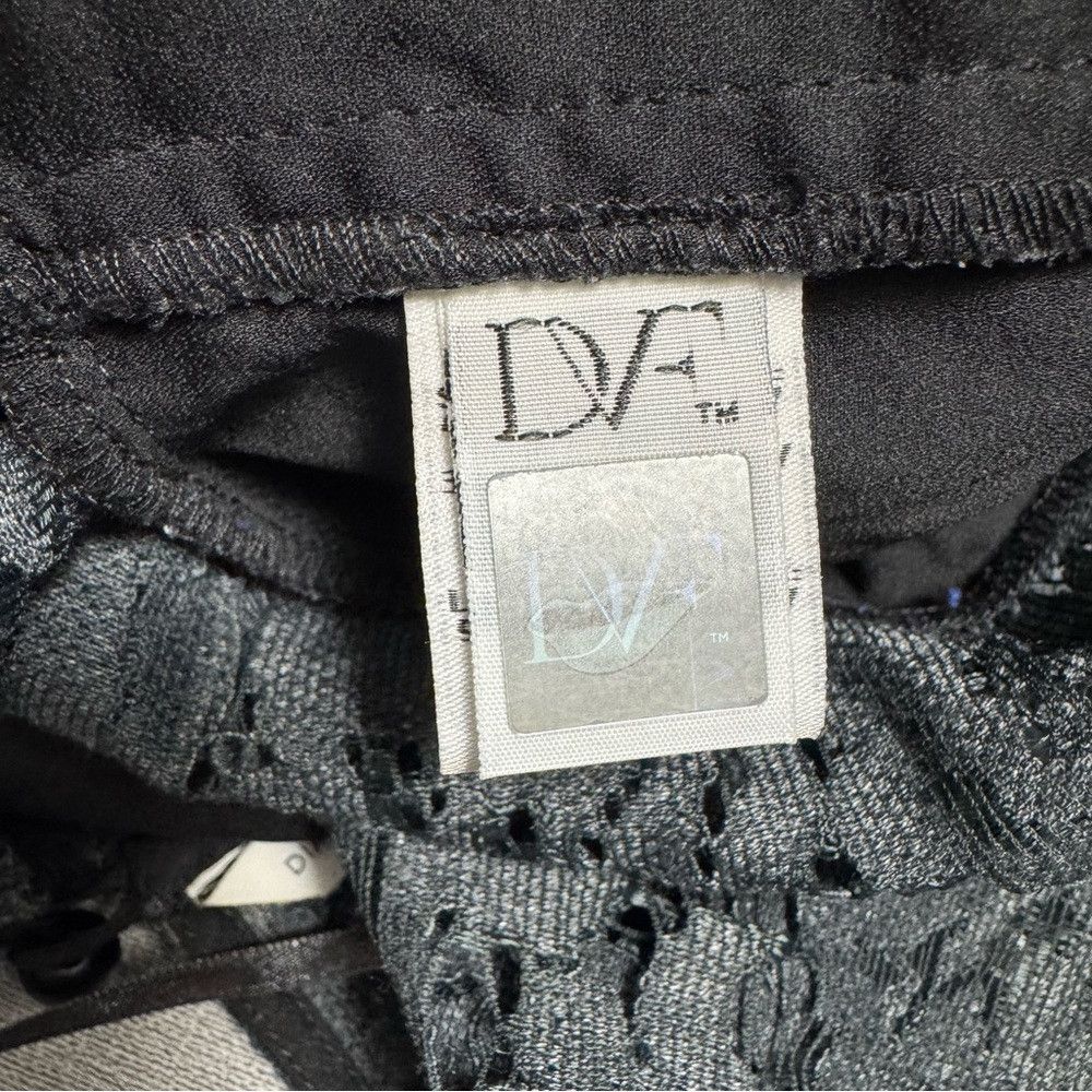 Diane von Furstenberg New Diane Von Furstenberg Jemmie Lace Grey Romper Size 4 Size 27" / US 4 / IT 40 - 7 Thumbnail