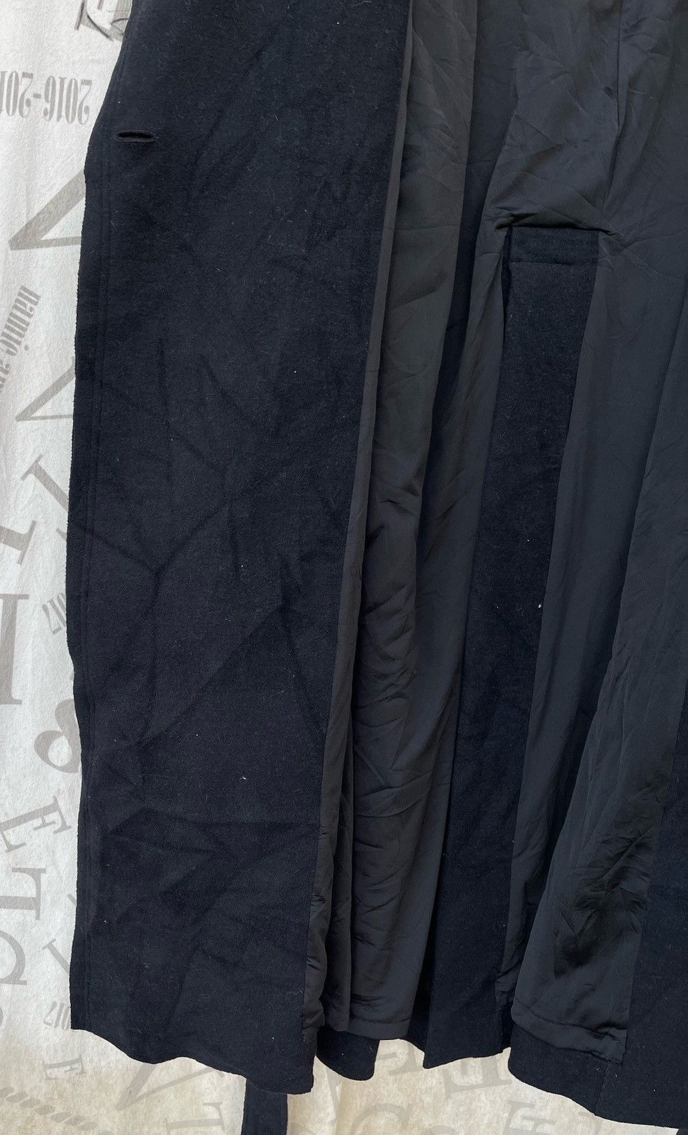 Japanese Brand 🔥Vintage Koos Japan "Art" Wool Belt Over Coat Size US M / EU 48-50 / 2 - 11 Thumbnail