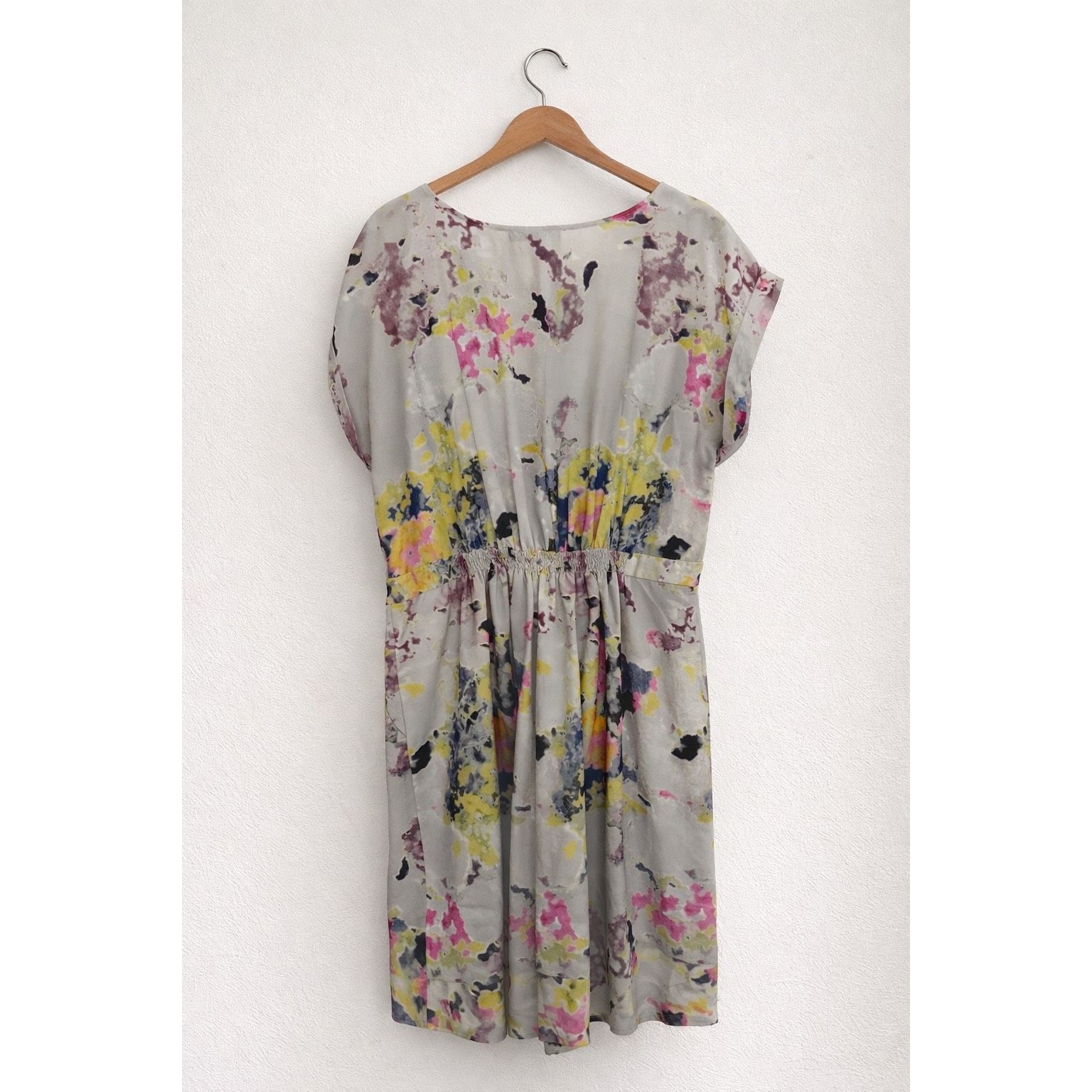 Other Tinley Road Abstract Floral Fit & Flare Dress Women’s Large Size L / US 10 / IT 46 - 2 Thumbnail