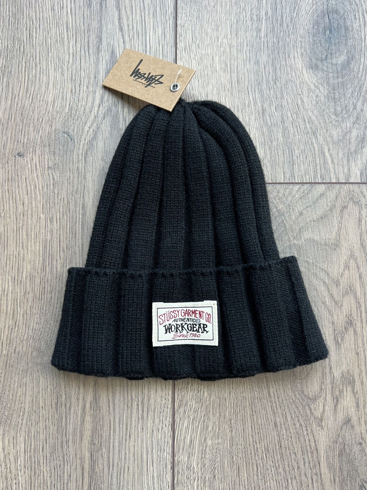 Stussy Stussy Workwear Cuff Beanie Black Size ONE SIZE - 1 Thumbnail