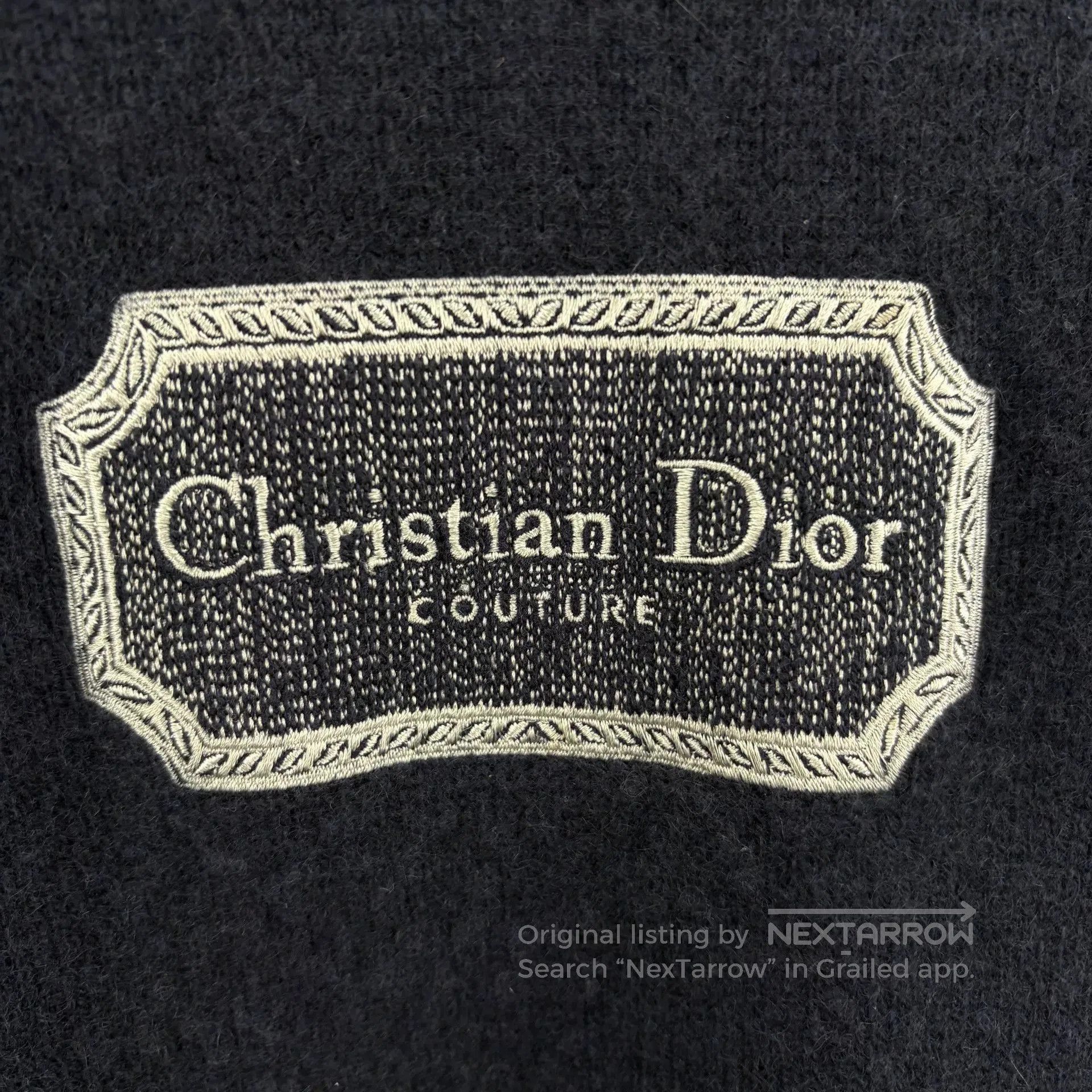 Dior dior embroidered logo cashmere sweater size s. Size US S / EU 44-46 / 1 - 4 Thumbnail
