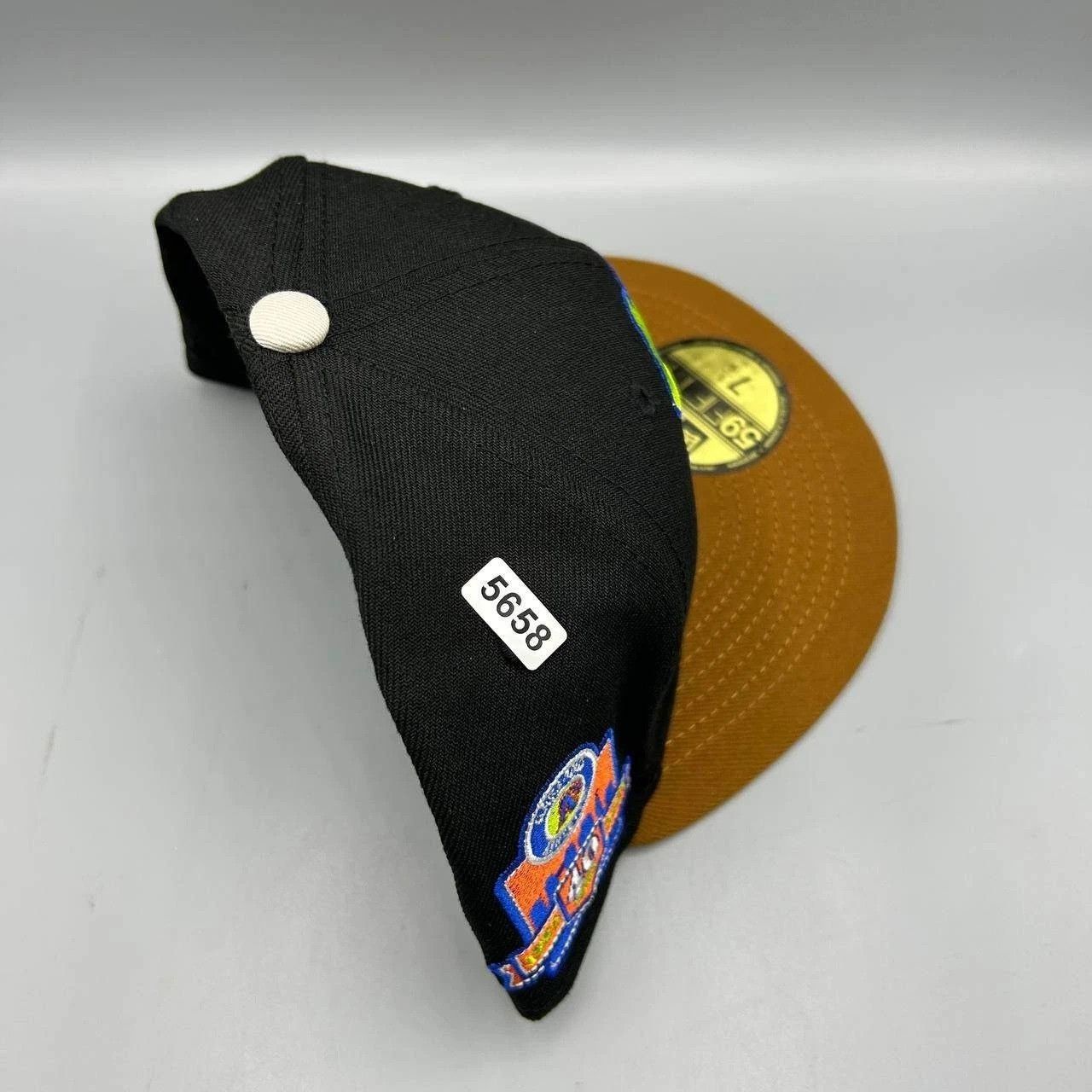 New Era Oakland Athletics Hat Men 7 1/4 Black Brown MLB Fitted Cap Size ONE SIZE - 9 Thumbnail