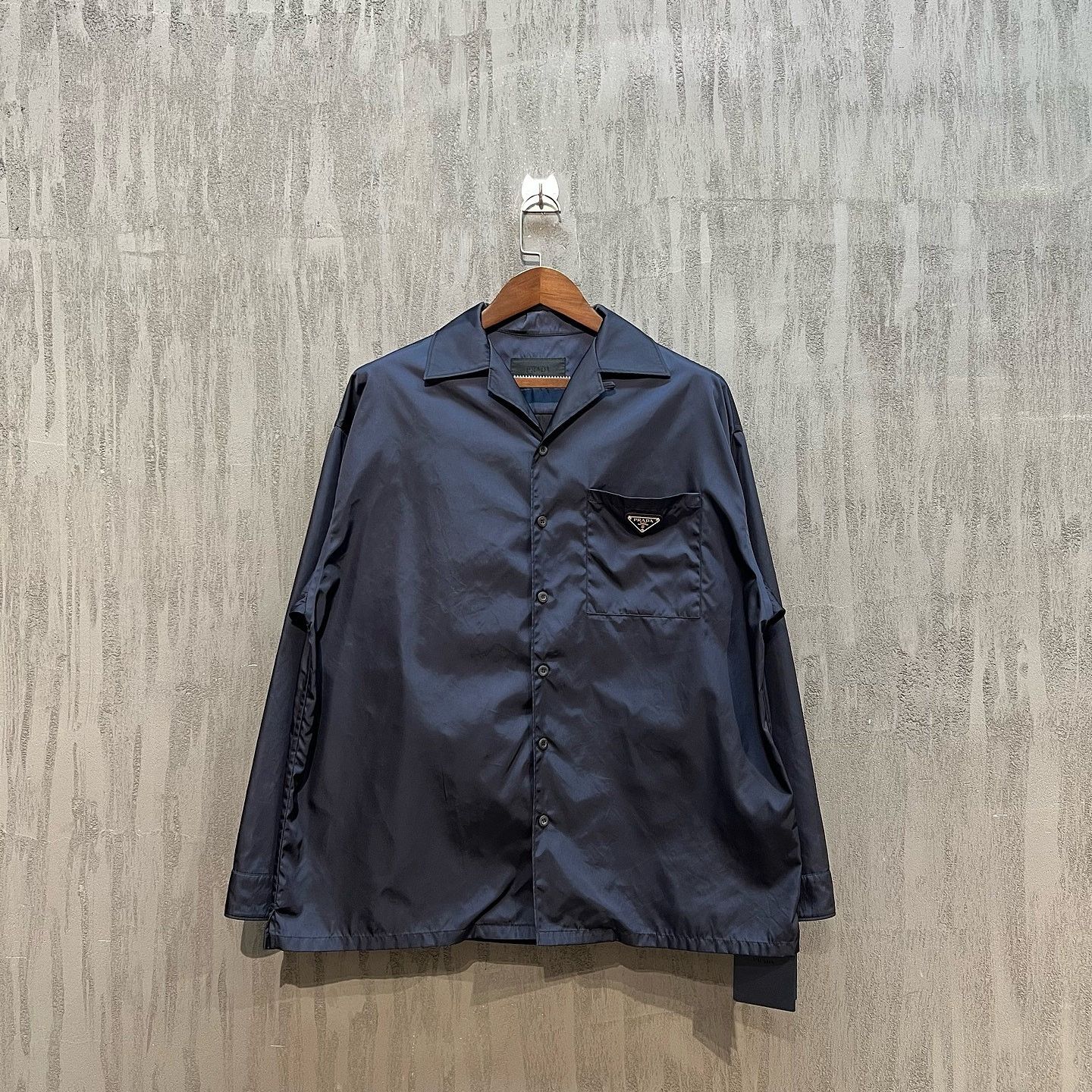 Prada Prada Nylon Shirt Jacket Size XS Size US XS / EU 42 / 0 - 1 Thumbnail