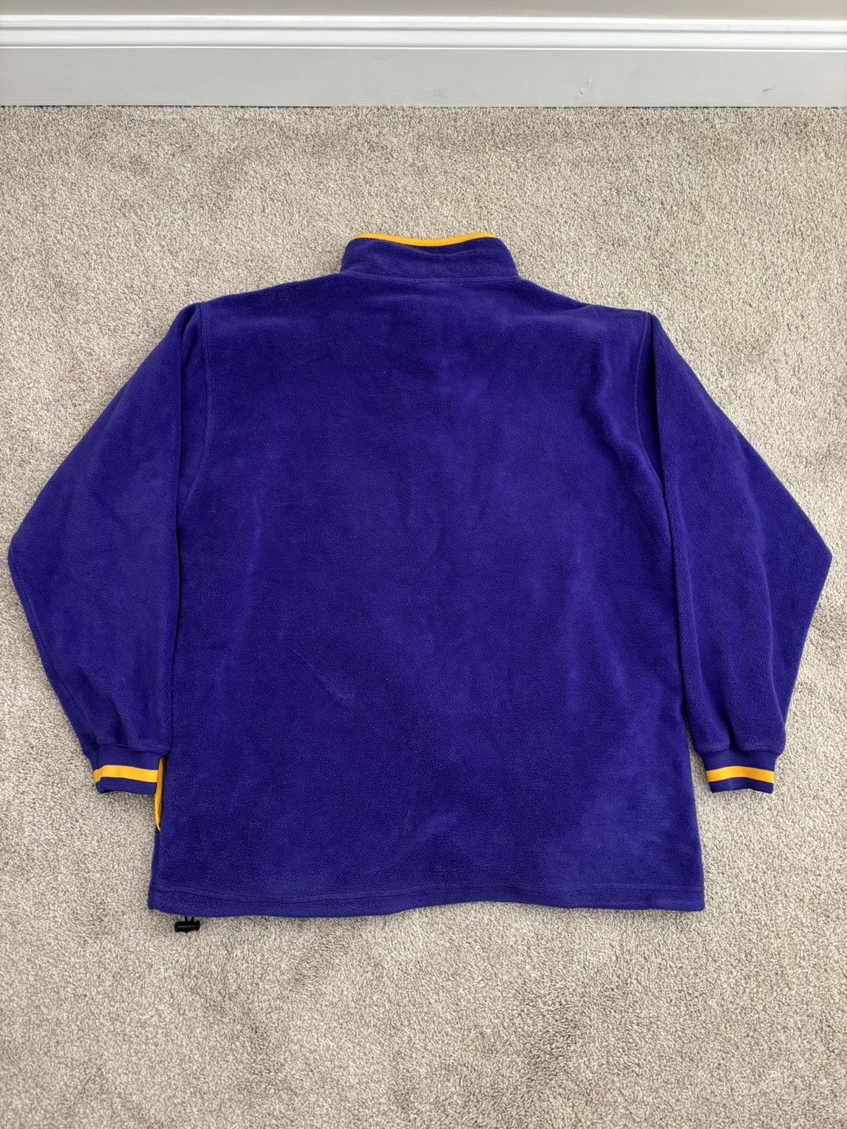 NFL Vintage Minnesota Vikings Quarter Zip Pullover Size US L / EU 52-54 / 3 - 3 Thumbnail
