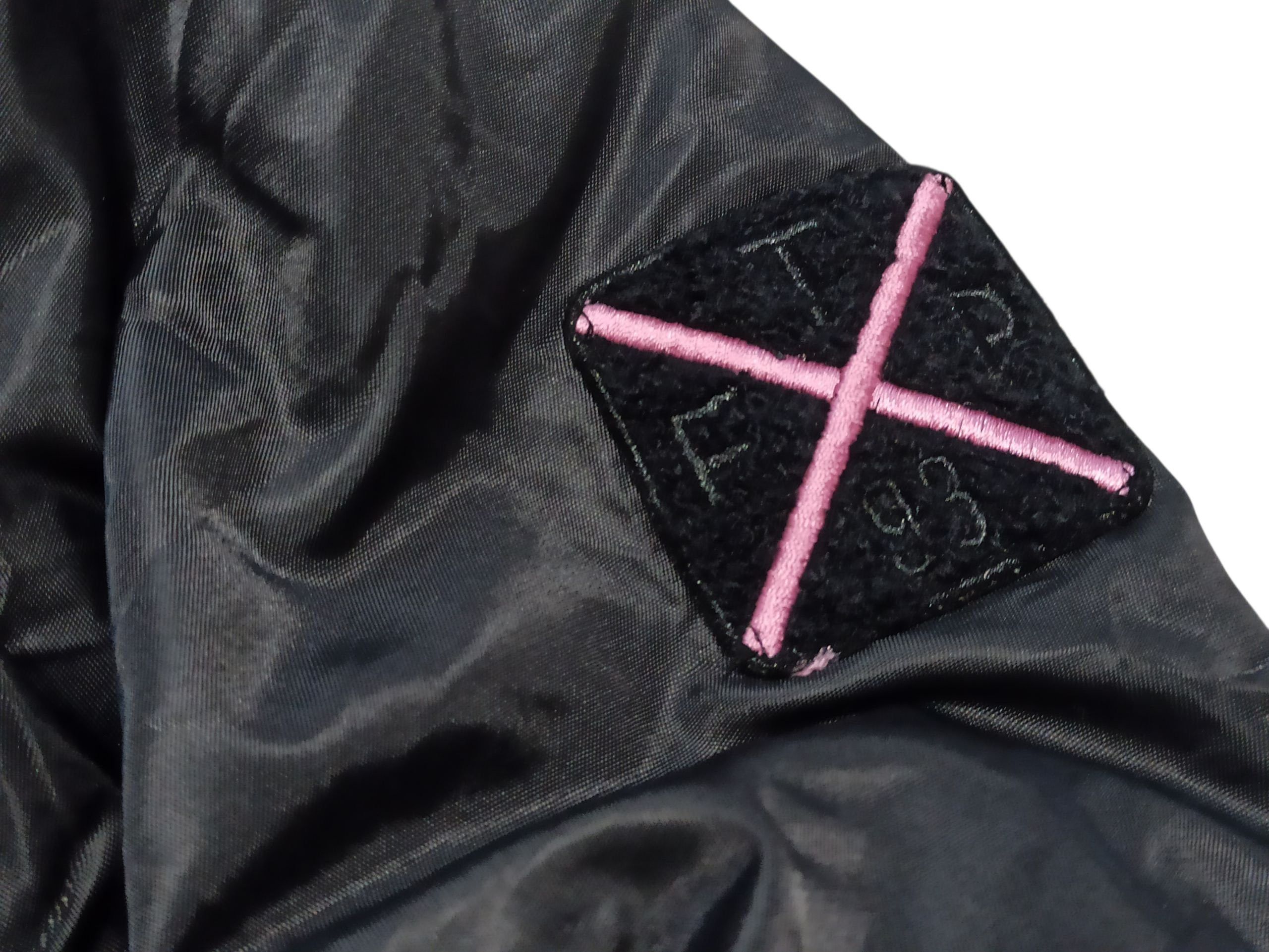 Freeman T. Porter Freeman T Porter M Down Bomber Black Pink Quilted Fur Hood Size M / US 6-8 / IT 42-44 - 4 Thumbnail