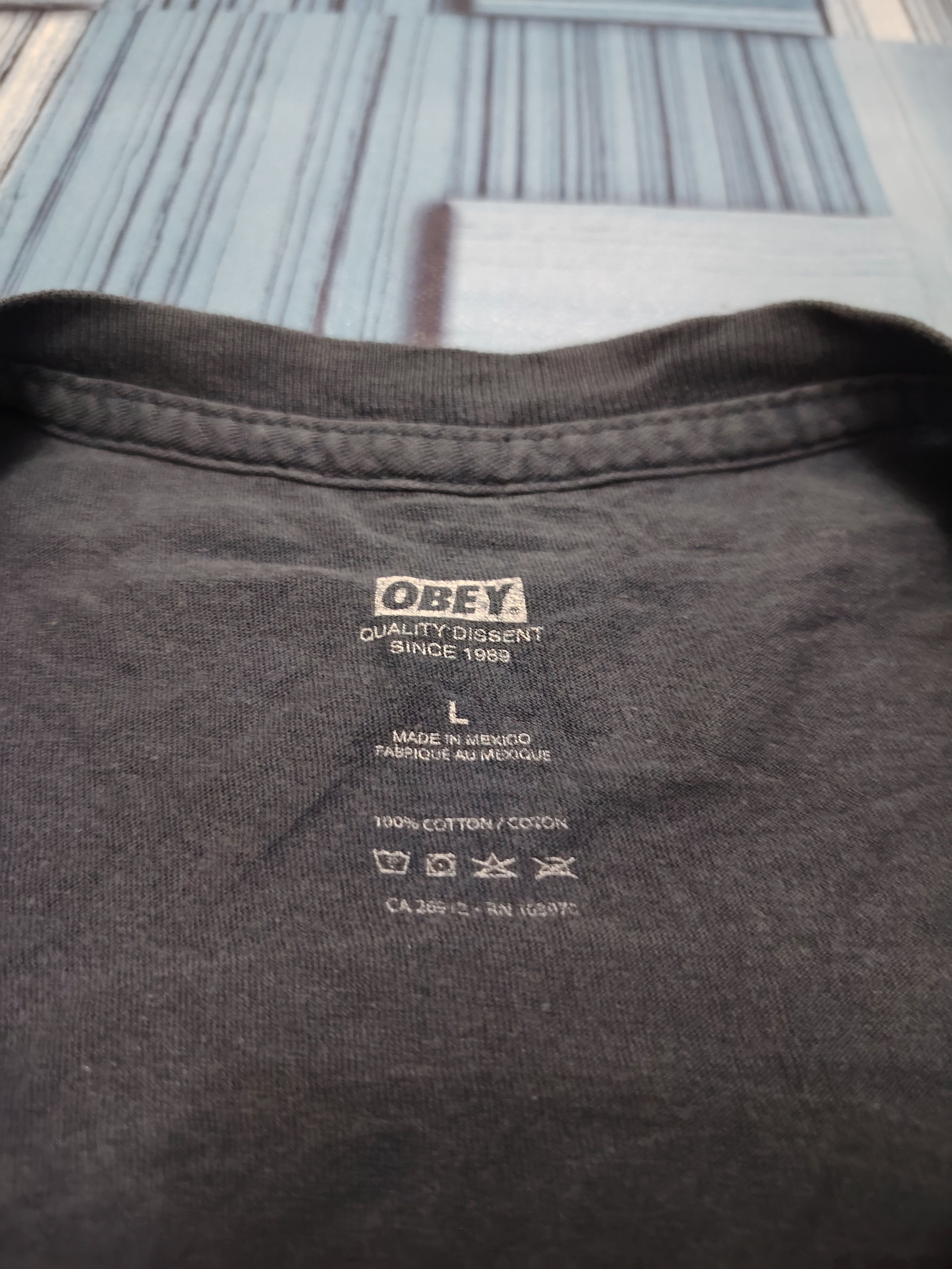 Obey Rare!!! Obey Dissent T shirt Size US L / EU 52-54 / 3 - 6 Thumbnail