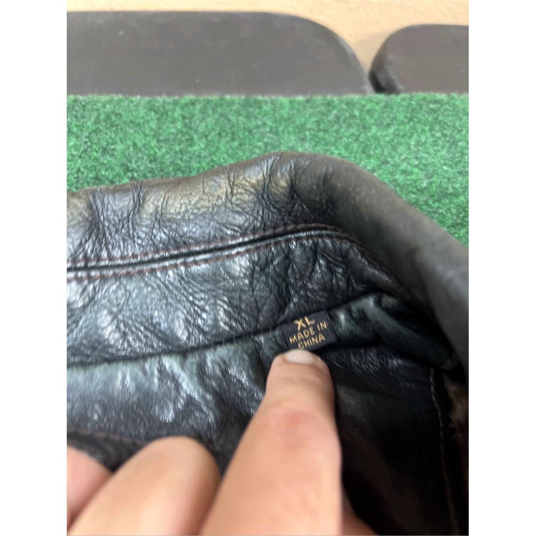 Andrew Marc Marc NY Andrew Marc 1st Class Black Leather Bomber Jacket Sz XL Size US XL / EU 56 / 4 - 6 Thumbnail