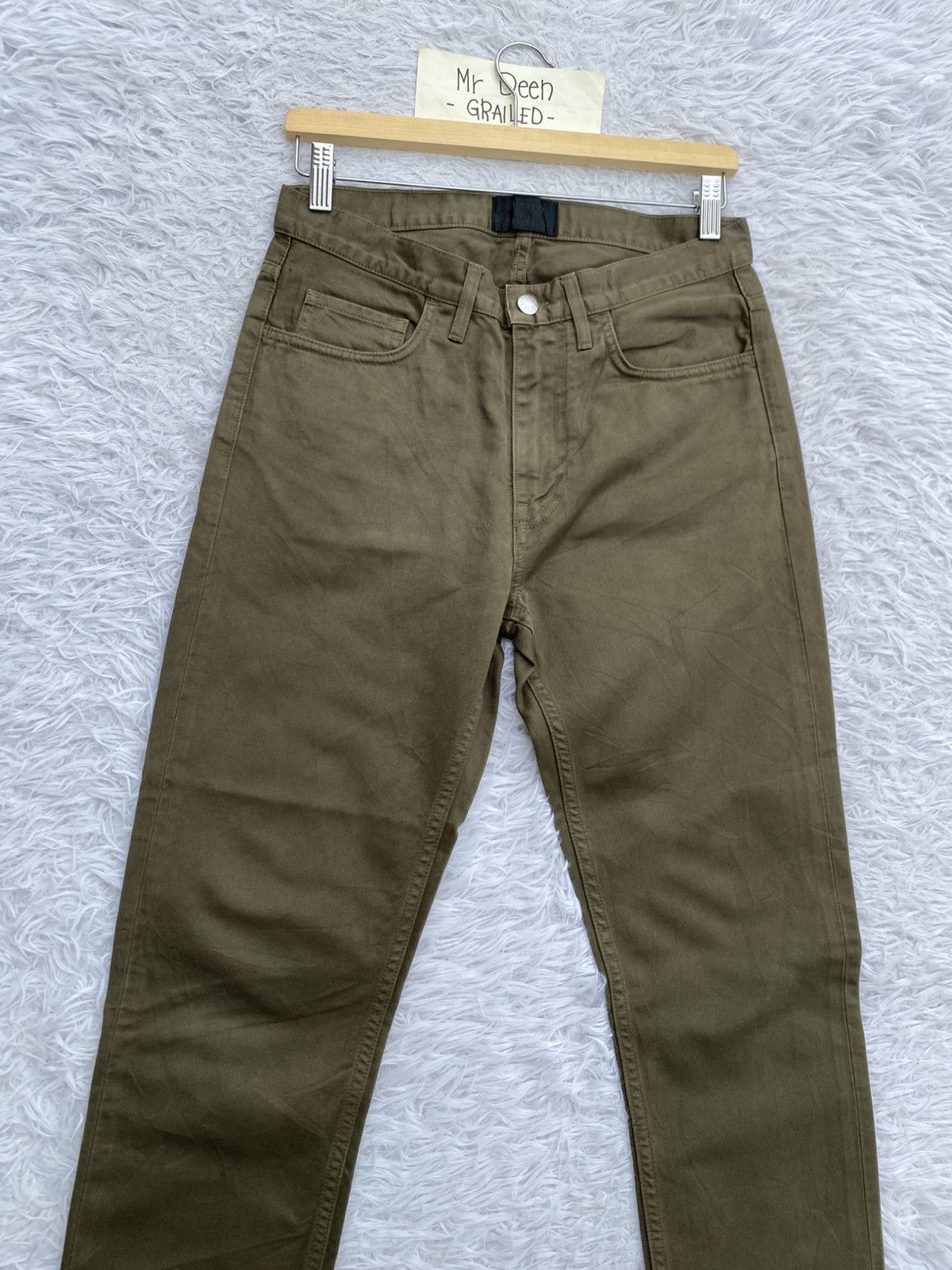 Acne Studios Rare Acne Studios Green Slack Pants Size US 29 - 5 Thumbnail