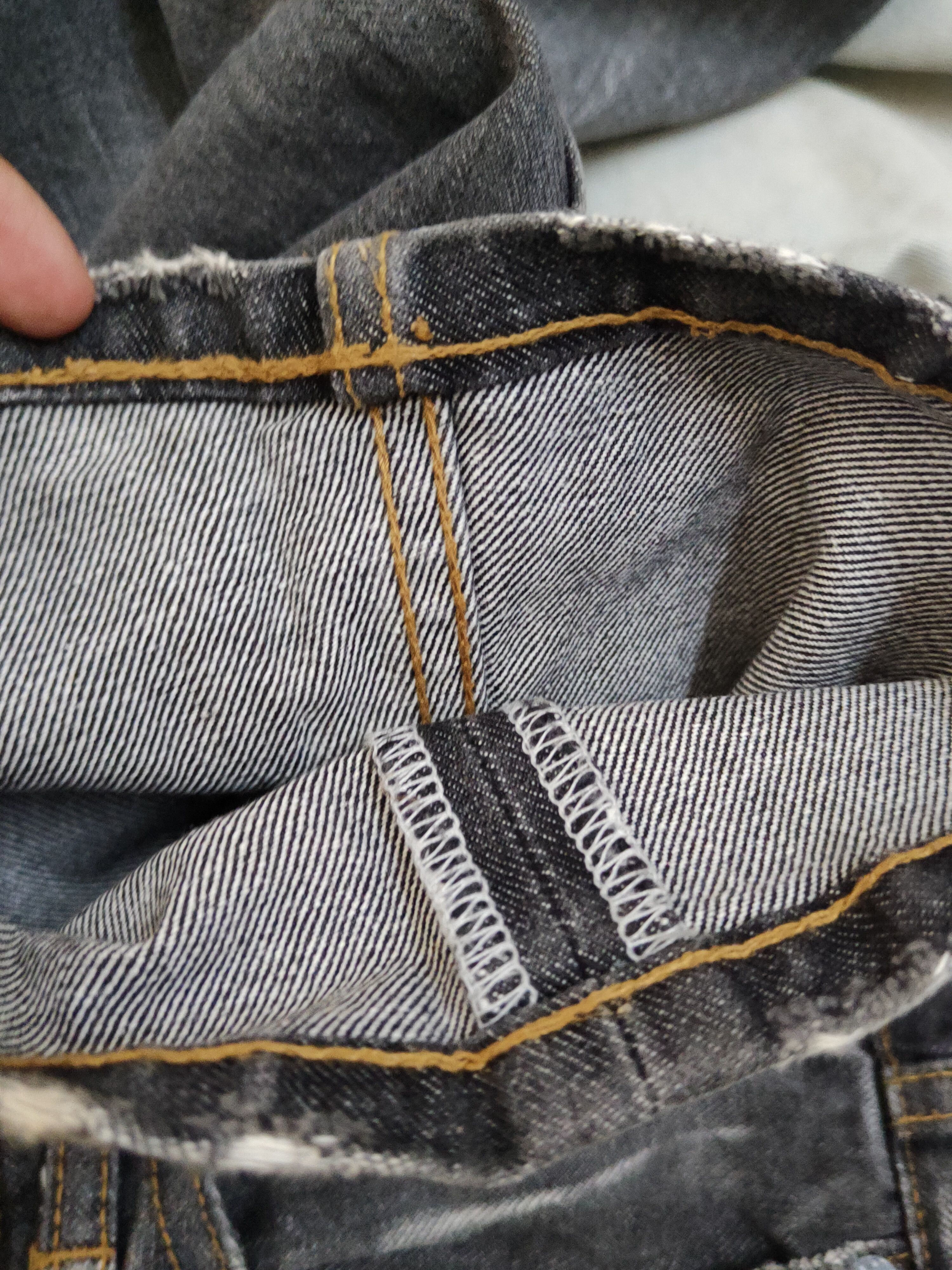 JACKROSE Jack Rose Black faded Distressed Ripped Jeans #W1414 Size US 30 / EU 46 - 14 Thumbnail