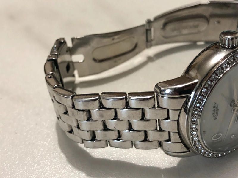 Designer Rotary wind ladies stainless steel watch Size ONE SIZE - 5 Thumbnail