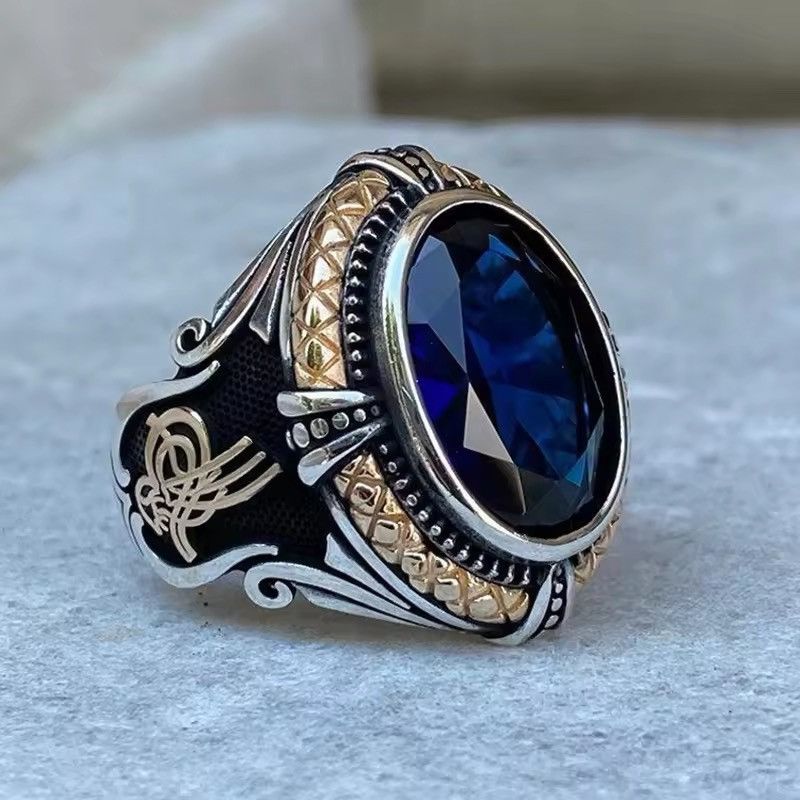 Jewelry × Vintage Vintage Retro Craftsman Engraved Signet Streetwear Ring Size ONE SIZE - 3 Thumbnail