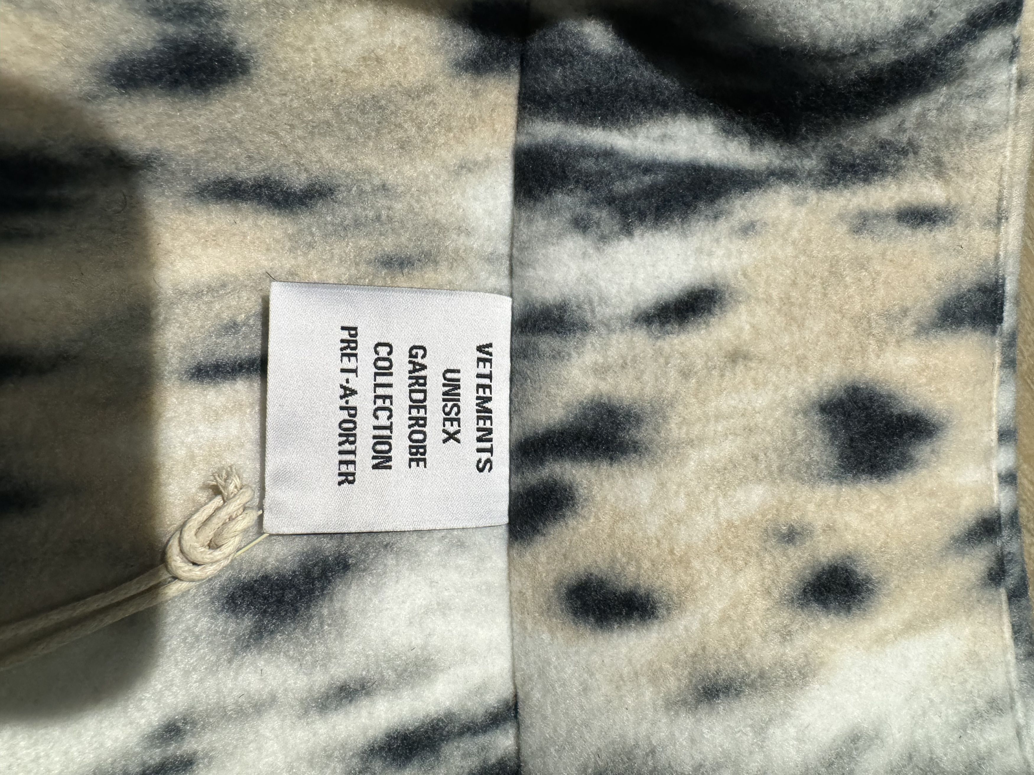 Vetements FLEECE ZIP-UP JACKET Size US XL / EU 56 / 4 - 5 Thumbnail