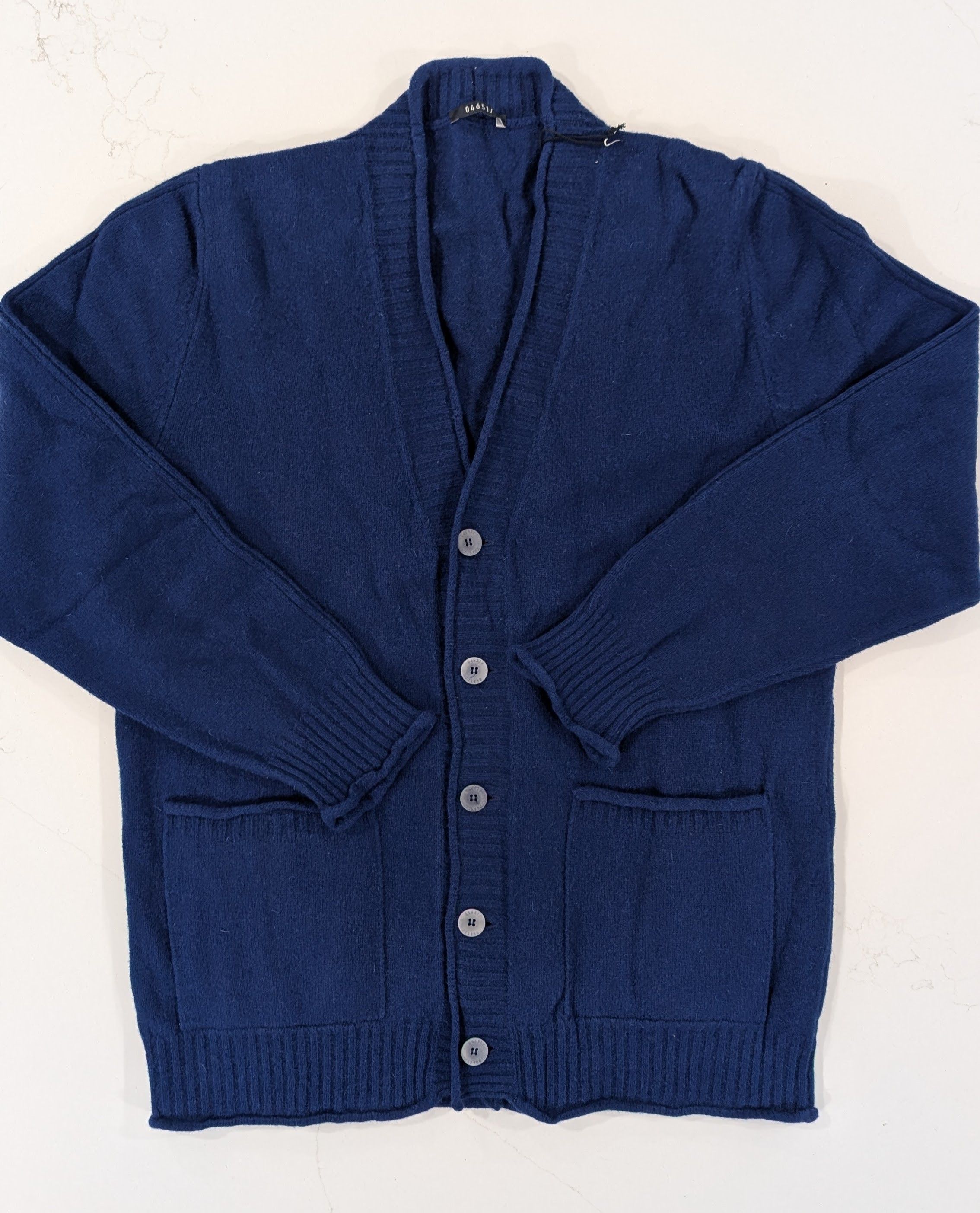Other 04651/ A Trip In A Bag Shetland Wool Cardigan Size L Size US L / EU 52-54 / 3 - 1 Thumbnail