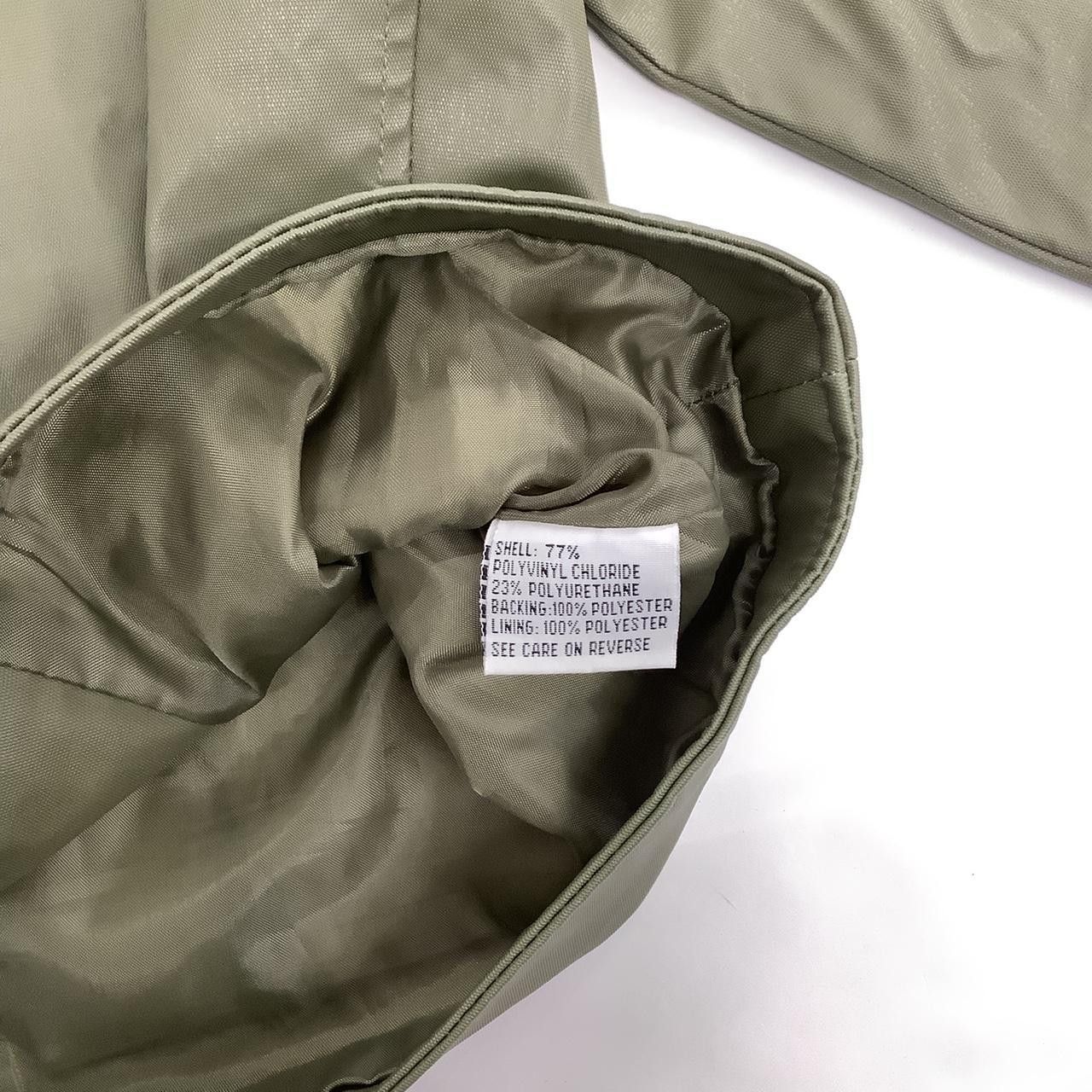 Vintage Green Moto Jacket Size L / US 10 / IT 46 - 5 Thumbnail