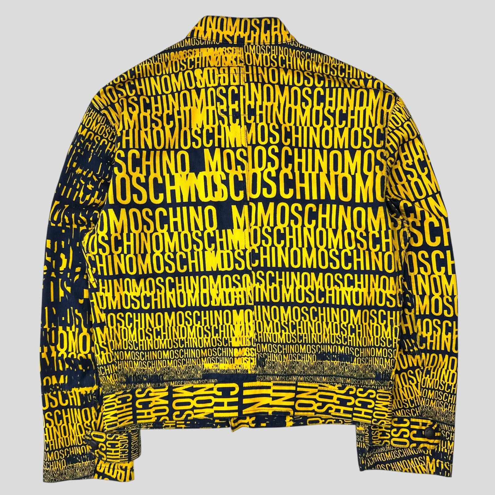 Moschino Moschino Jeans 1996 Crazy Print Cotton Jacket - IT48 (S/M) Size US M / EU 48-50 / 2 - 2 Thumbnail