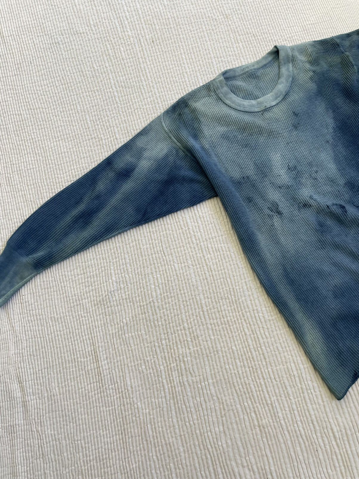Indigo Indigo Schloppy Dyed Sun Faded Thermal Size US M / EU 48-50 / 2 - 12 Thumbnail